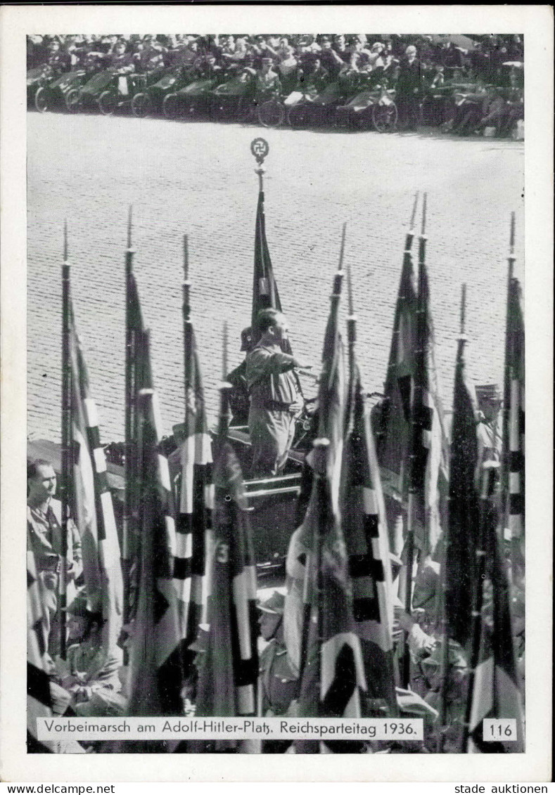 REICHSPARTEITAG NÜRNBERG 1936 WK II - Intra 116 Vorbeimarsch Am Adolf-Hitler-Platz I - War 1939-45