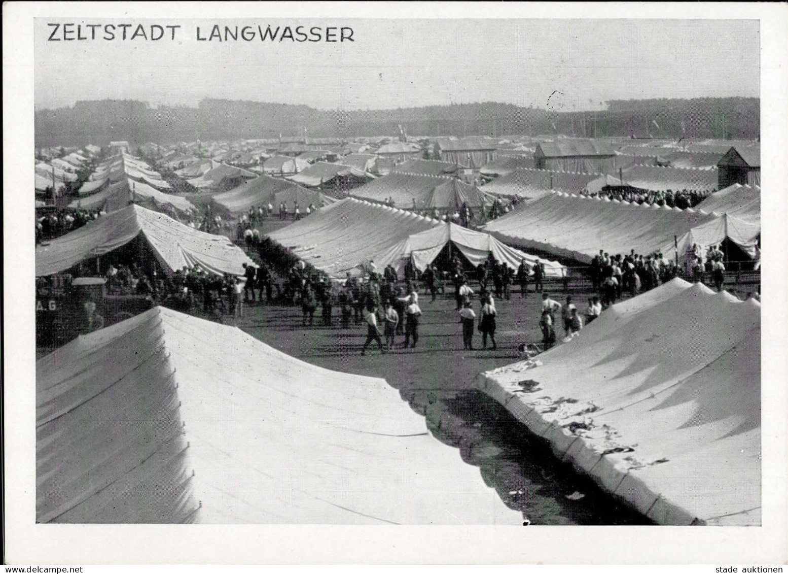 REICHSPARTEITAG NÜRNBERG 1934 WK II - ZELTSTADT LANGWASSER I - War 1939-45