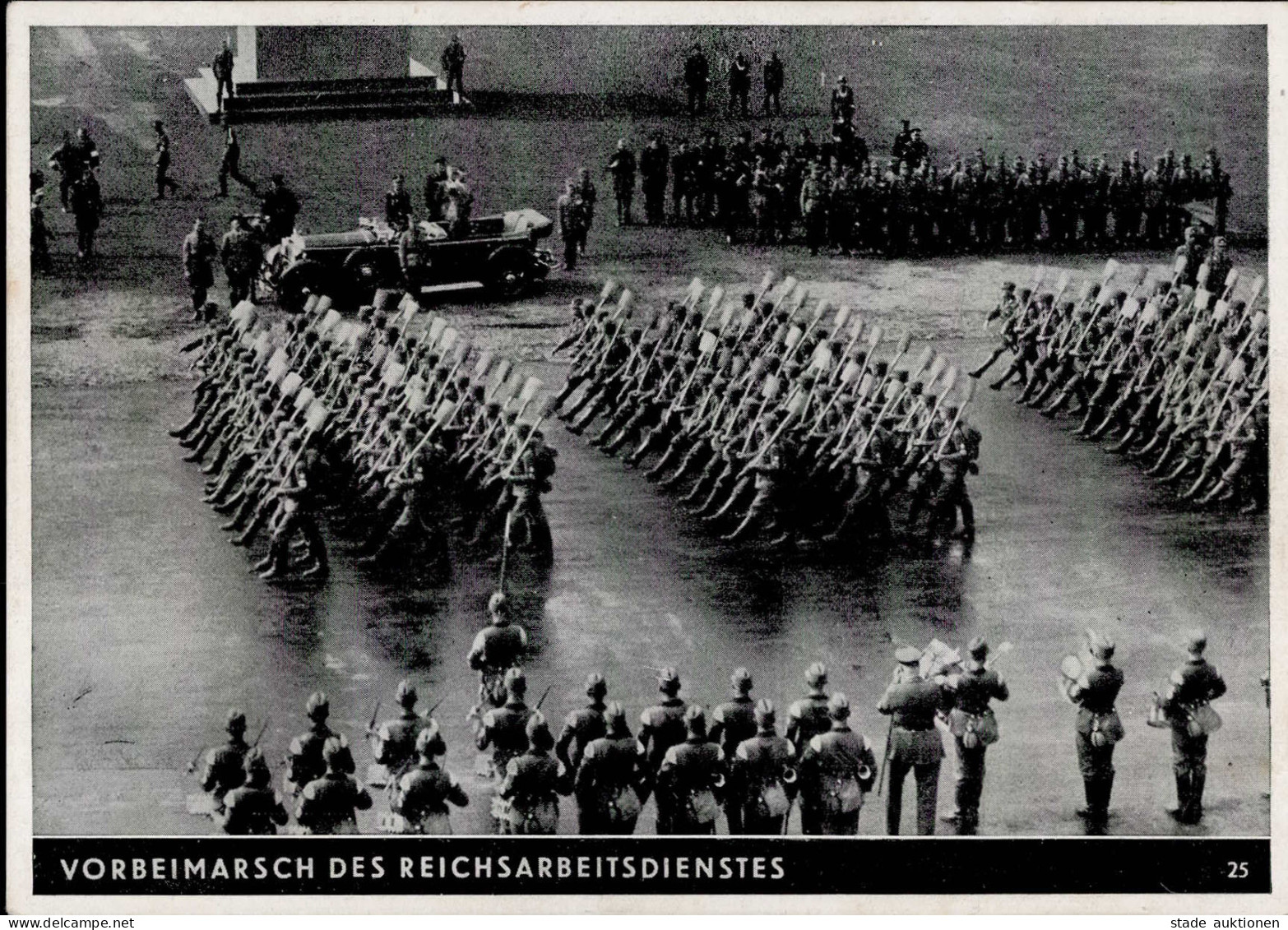 REICHSPARTEITAG NÜRNBERG WK II - Intra 25 Vorbeimarsch Des RAD I - Weltkrieg 1939-45