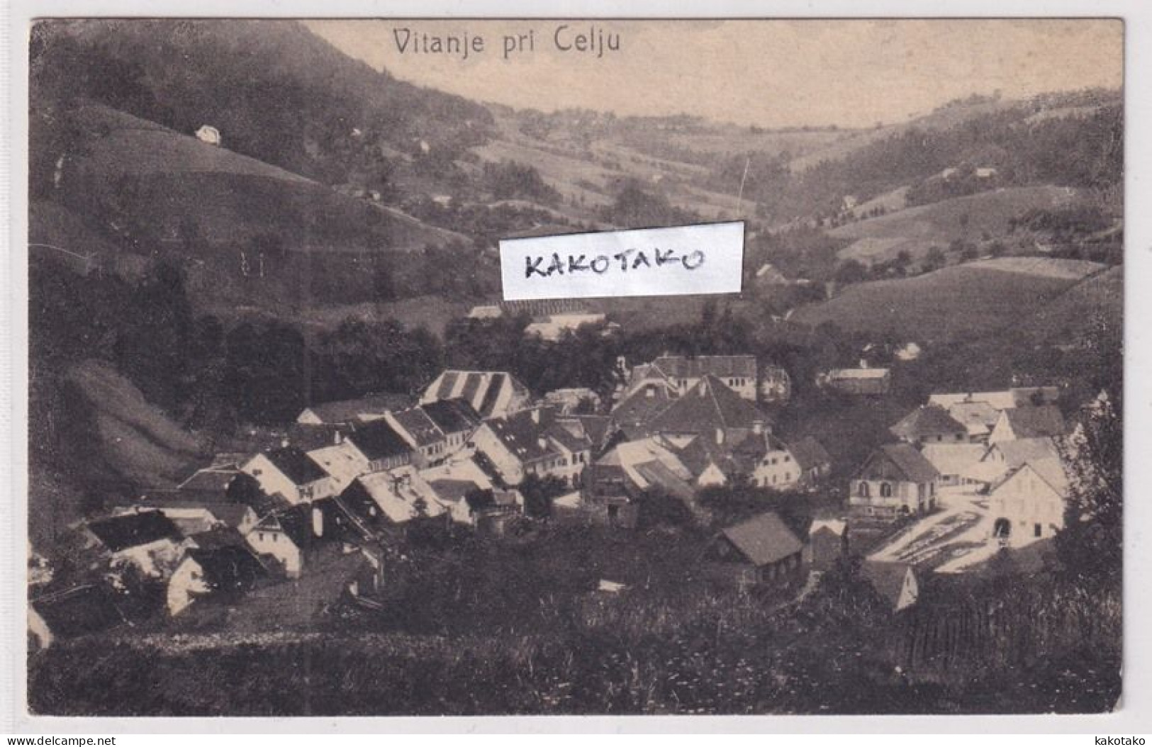 VITANJE PRI CELJU , Slovenia , Old Postcard , Travelled - Slovenia