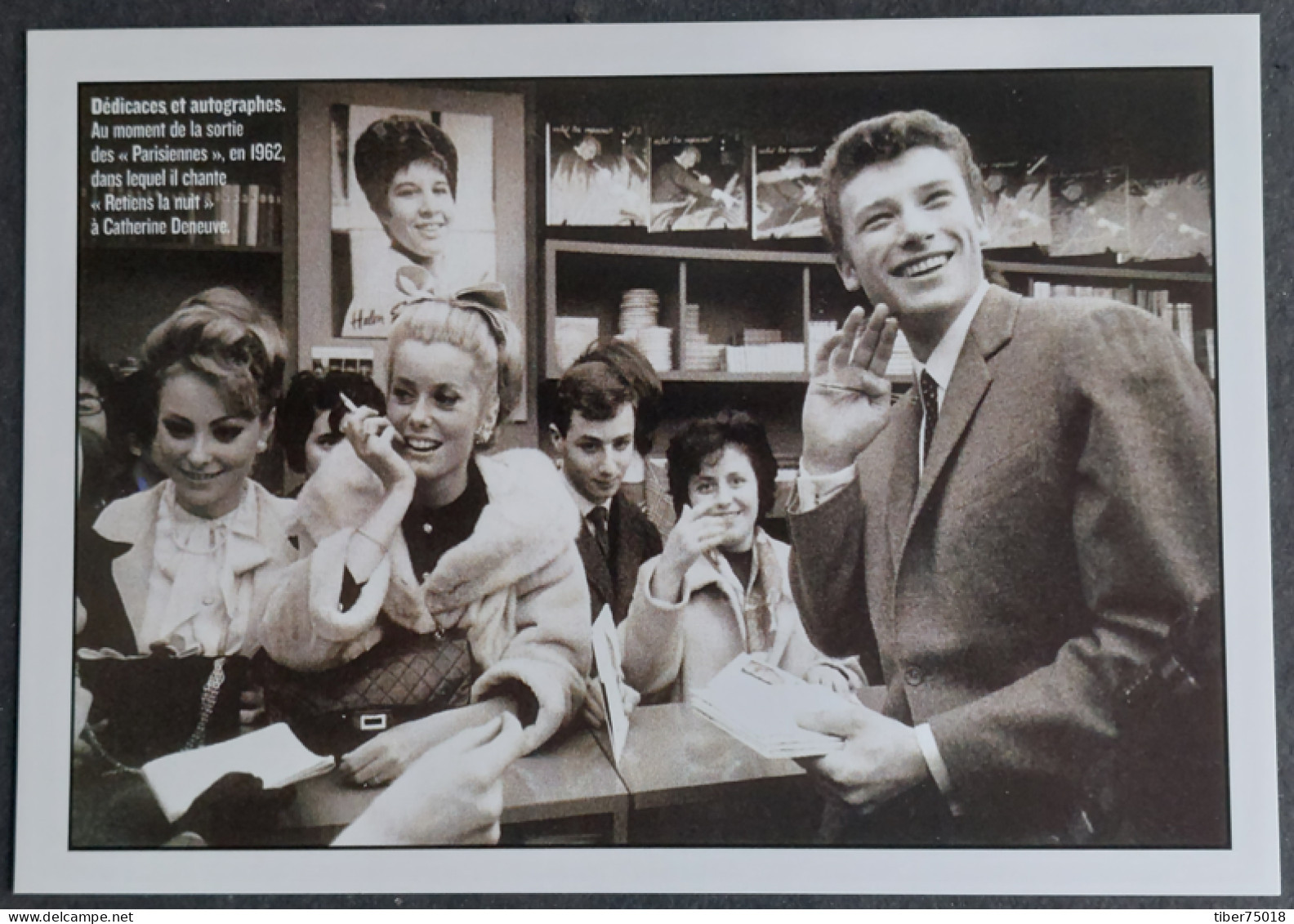 Carte Postale : Johnny Hallyday Et Catherine Deneuve Après La Sortie Du Film "Les Parisiennes" 1962 (cinéma) - Artistes