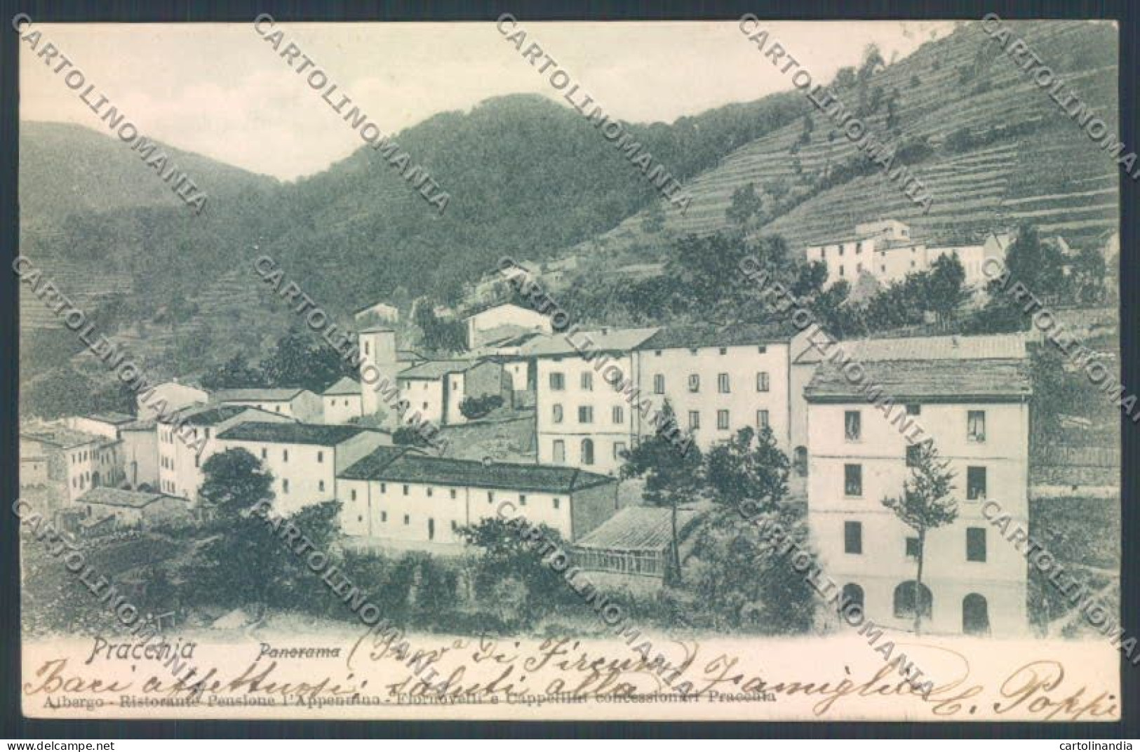 Pistoia Pracchia PIEGHINA Cartolina ZB4445 - Pistoia