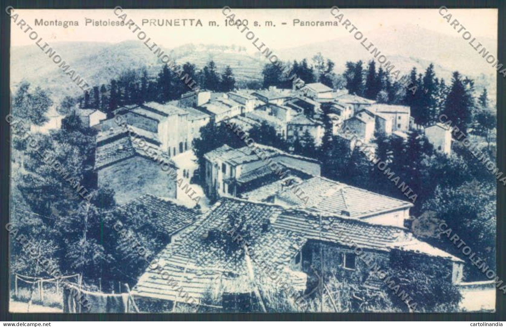 Pistoia Prunetta ABRASA Cartolina ZB4463 - Pistoia