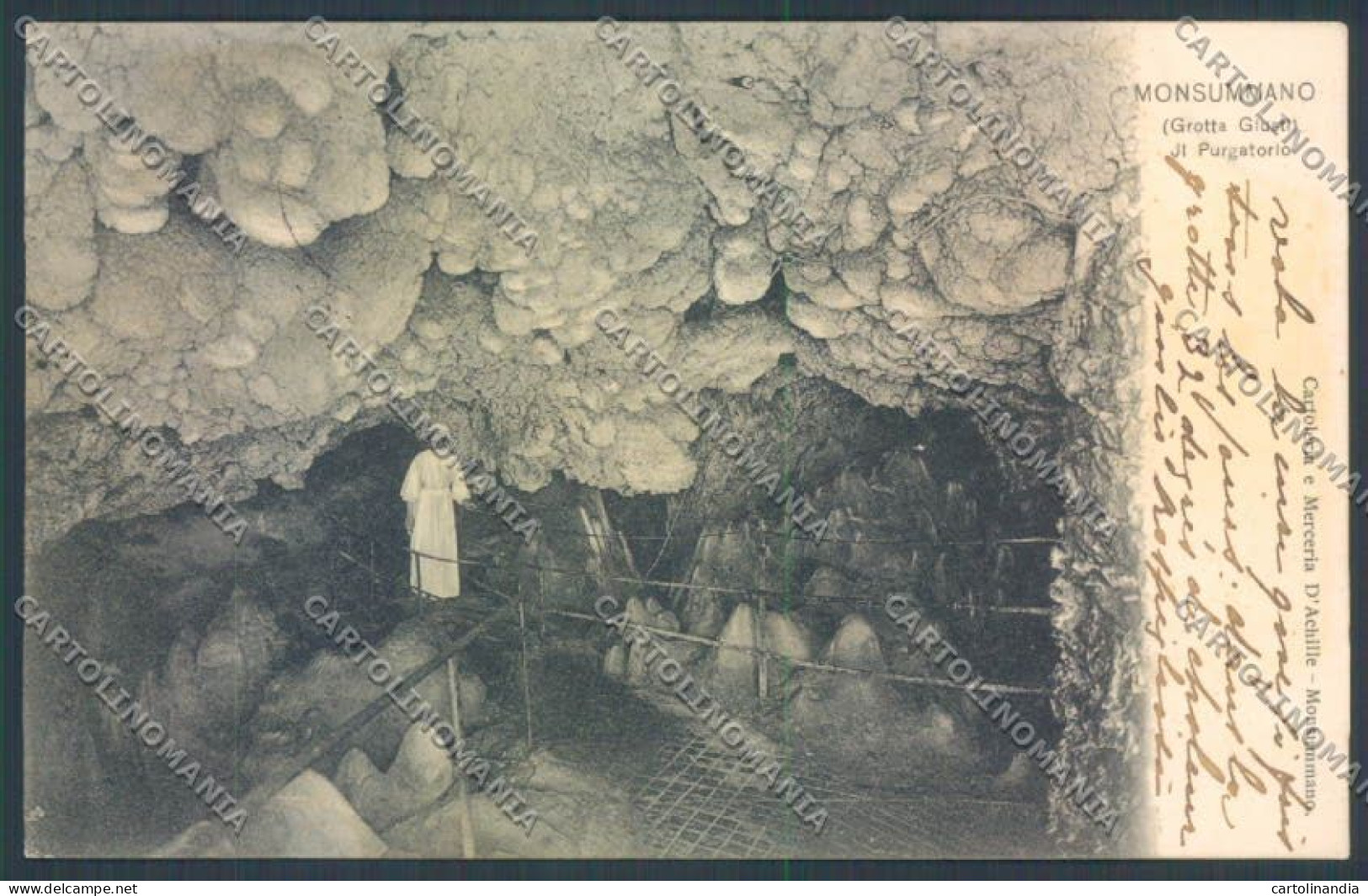 Pistoia Monsummano Grotta Cartolina ZB4477 - Pistoia