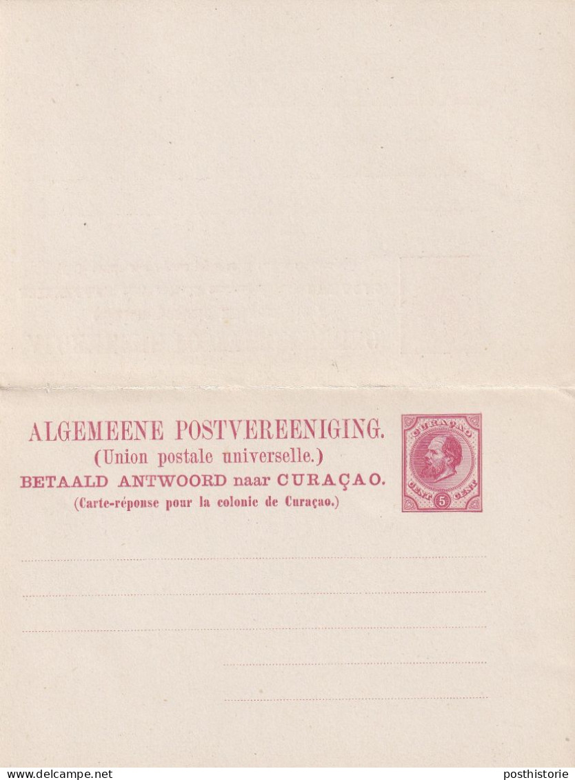 5 Verschillende Ongebruikte Briefkaarten Curacao - Material Postal