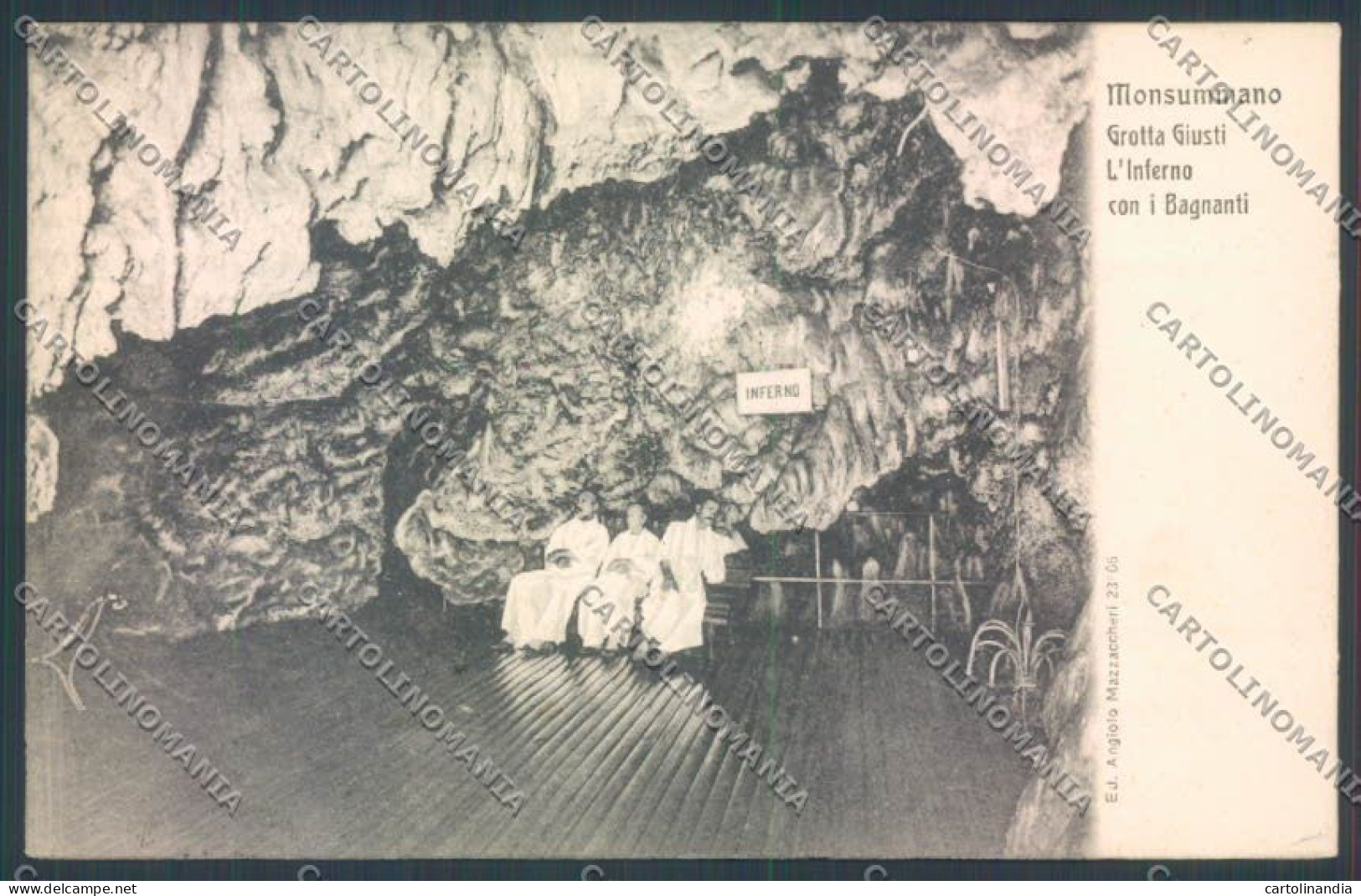Pistoia Monsummano Grotta Cartolina ZB4481 - Pistoia