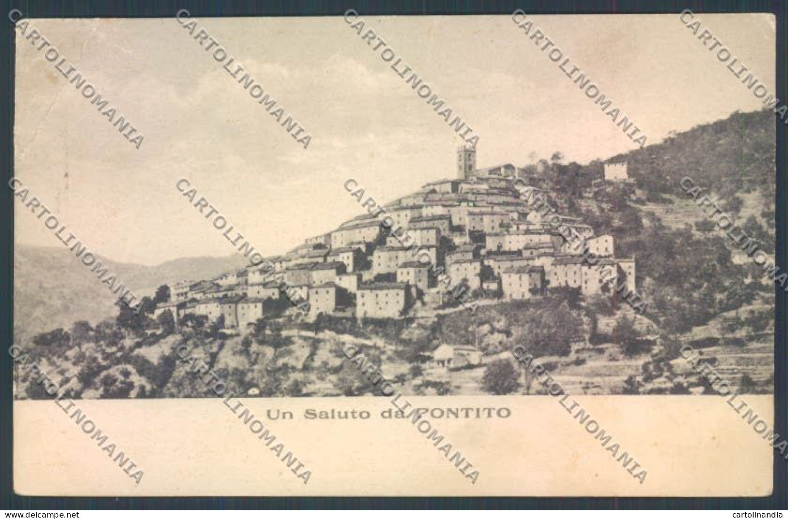 Pistoia Pontito PIEGHE Cartolina ZB4522 - Pistoia