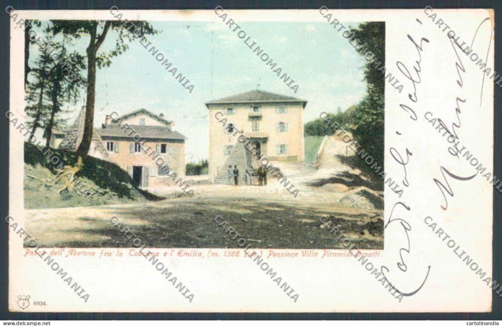 Pistoia Abetone Cartolina ZB4547 - Pistoia