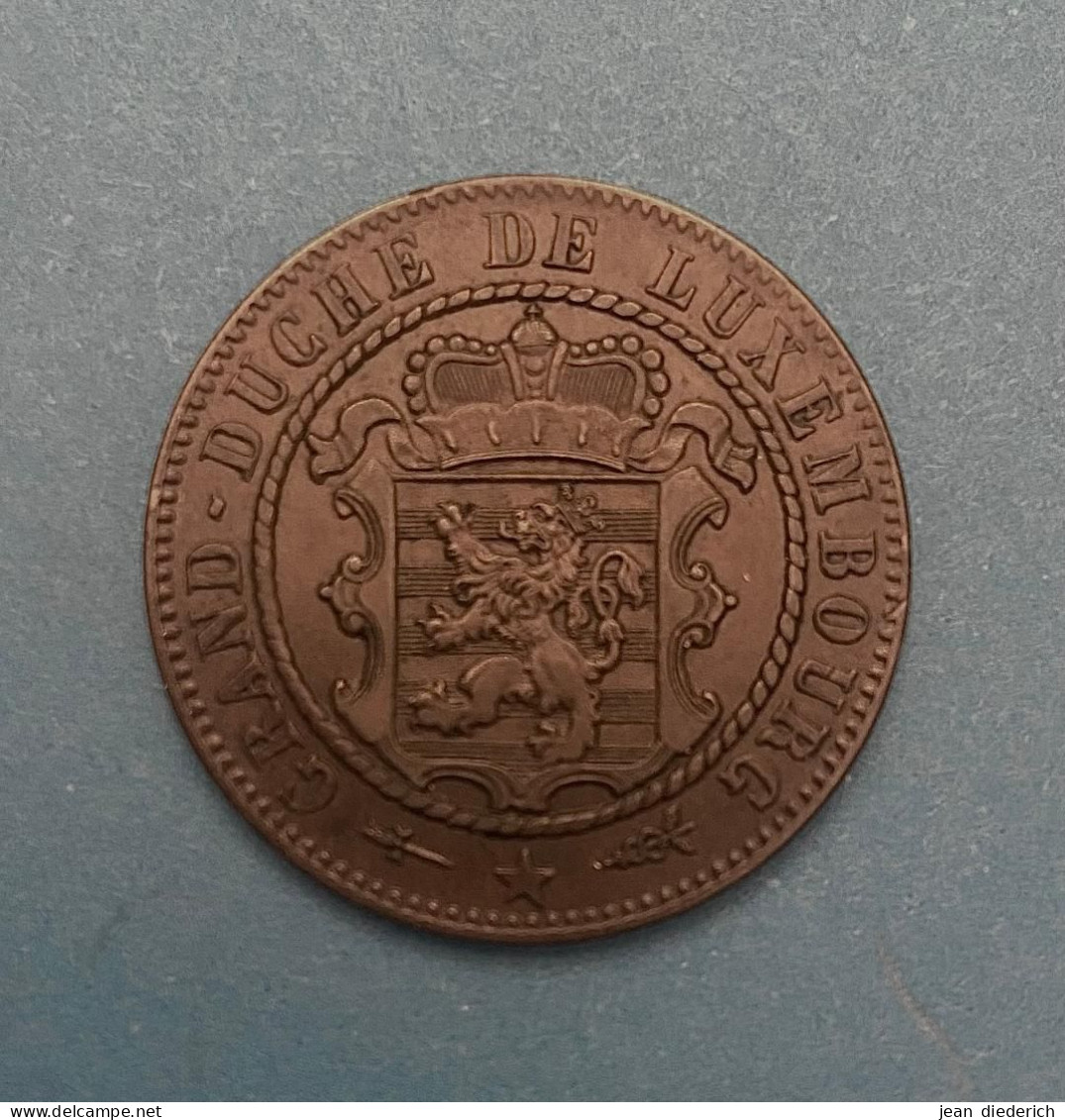 Luxembourg (Luxemburg) - 10 Centimes 1870 - Avec Point Au-dessus De BARTH (L264-6 / W.254 / KM.23.1) - Luxembourg