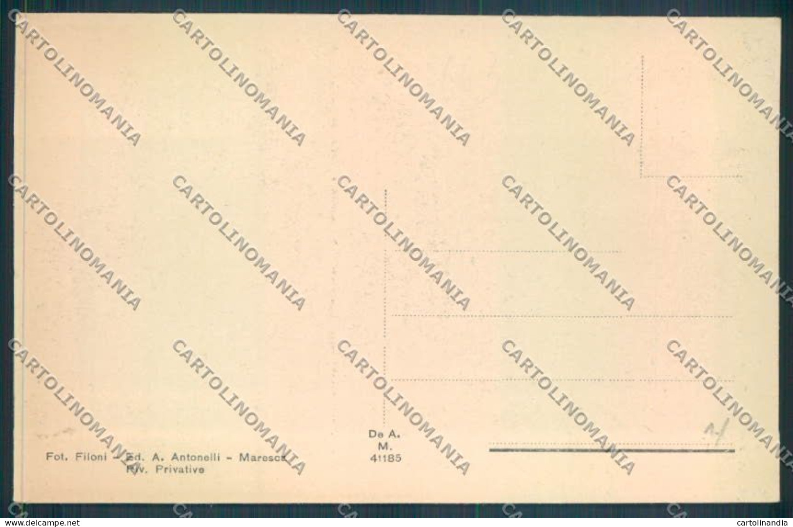 Pistoia San Marcello Pistoiese Maresca Cartolina ZB4586 - Pistoia