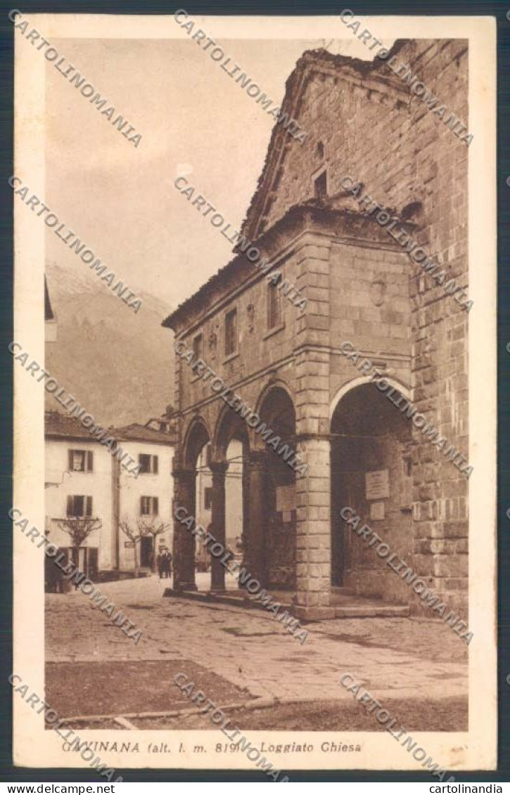 Pistoia San Marcello Pistoiese Gavinana ABRASA PIEGA Cartolina ZB4595 - Pistoia