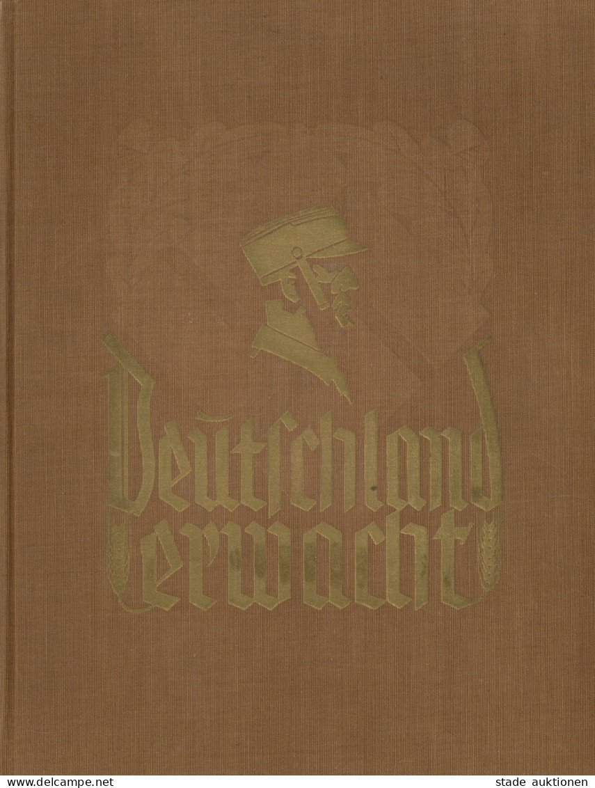 Sammelbild-Album Deutschland Erwacht Hrsg. Vom Cigaretten-Bilderdienst Hamburg 1933 Komplett 133 S. II - War 1939-45