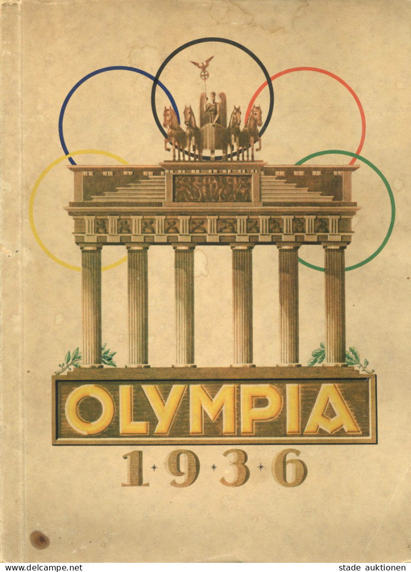 Sammelbild-Album Olympia 1936 Von Pet. Cremer Standard, Seifen- Und Glyzerin-Werke Düsseldorf, Komplett Mit 144 Bildern  - War 1939-45