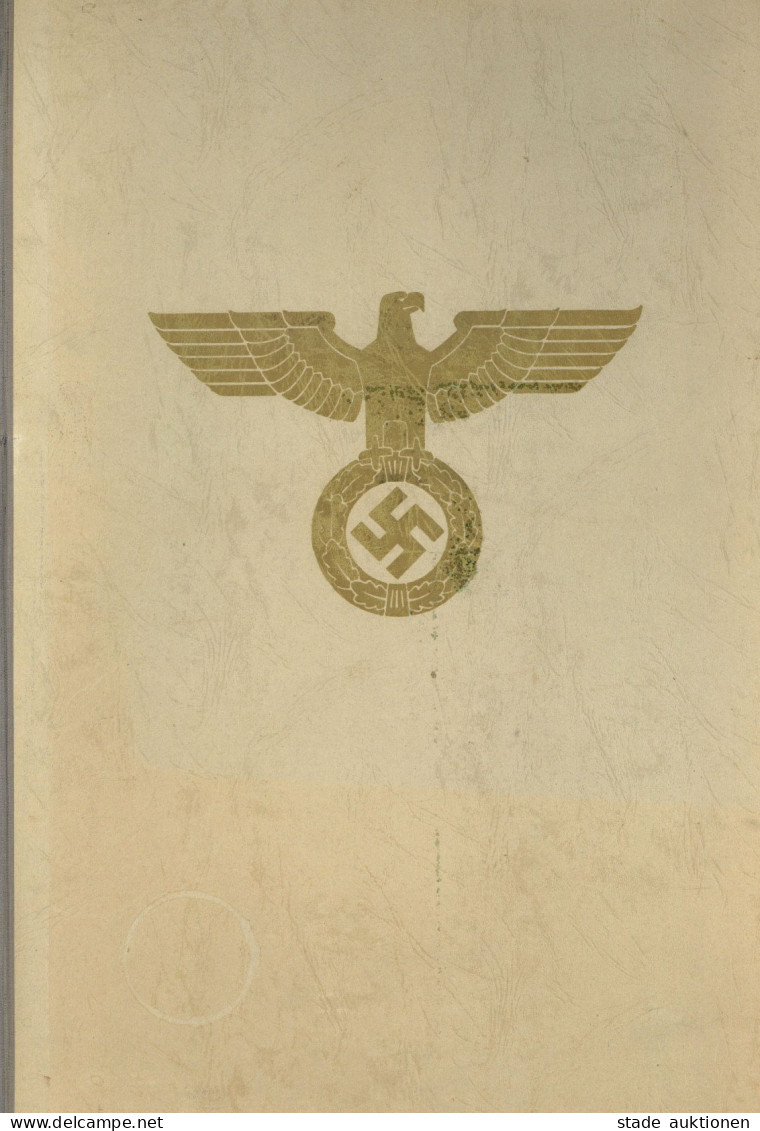Verleihungsurkunde Vom Zentralverlag Der NSDAP Zur Geburt Eines Kindes Am 28.8.1943, Inkl. 5 Ausgaben Vom Illustrierten  - Weltkrieg 1939-45