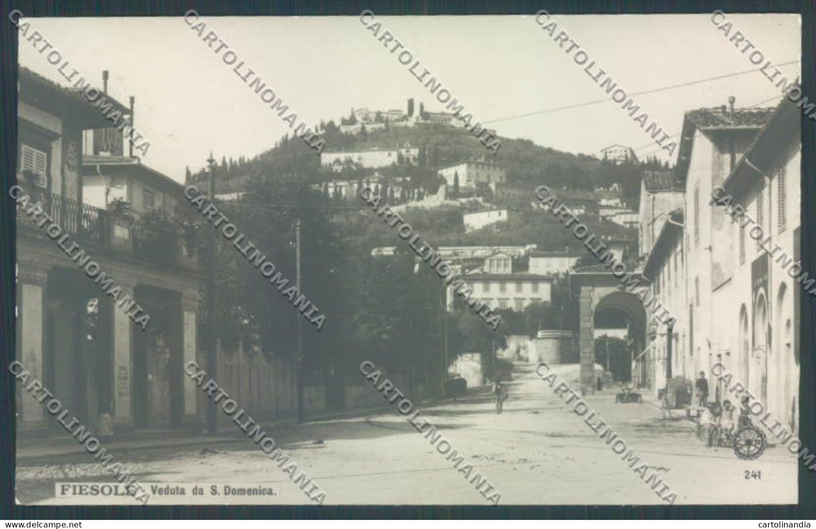 Firenze Fiesole NPG Foto Cartolina ZB4724 - Firenze