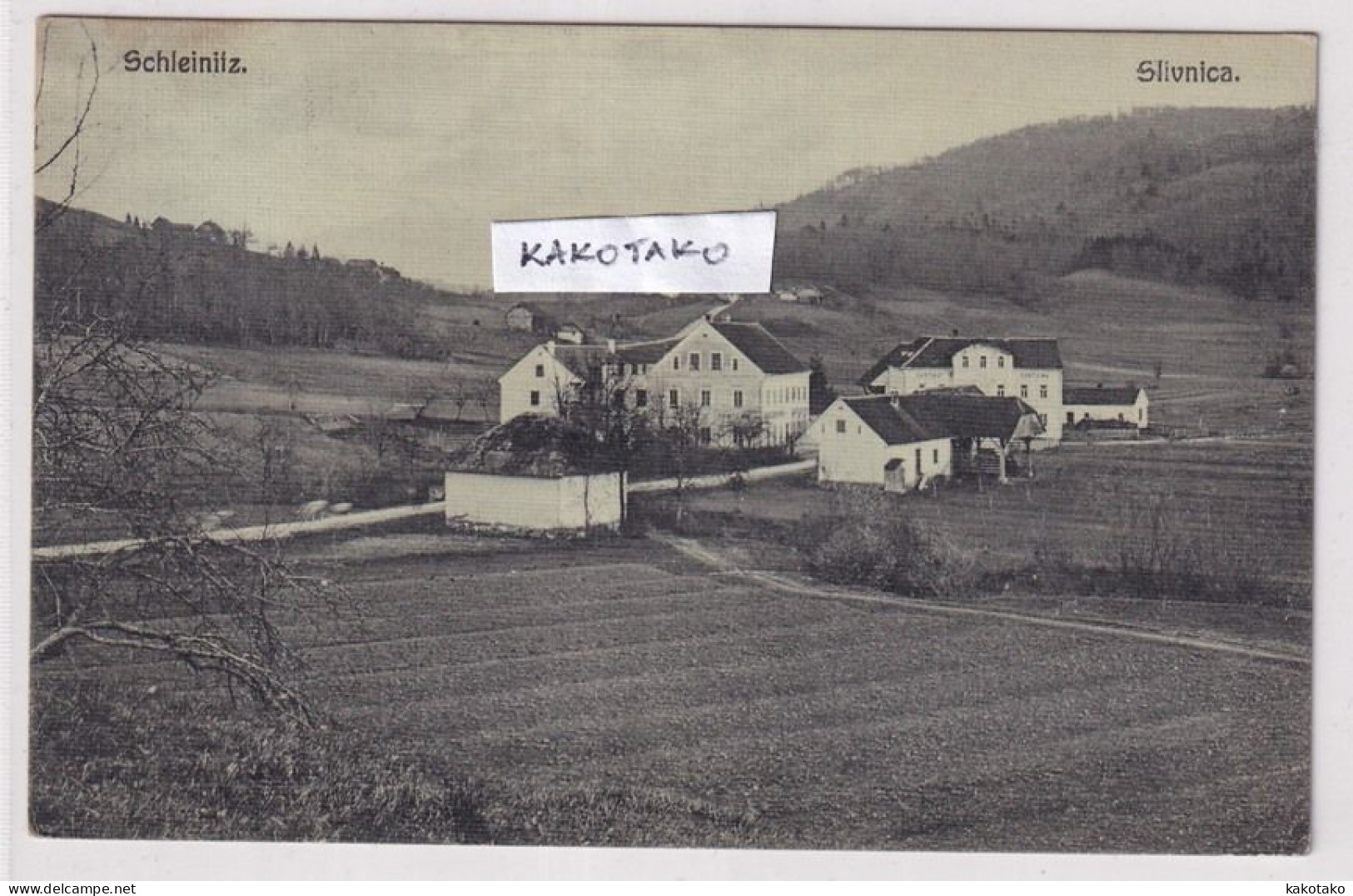 SLIVNICA , Slovenia , Old Postcard , Travelled 1917. - Slovenia