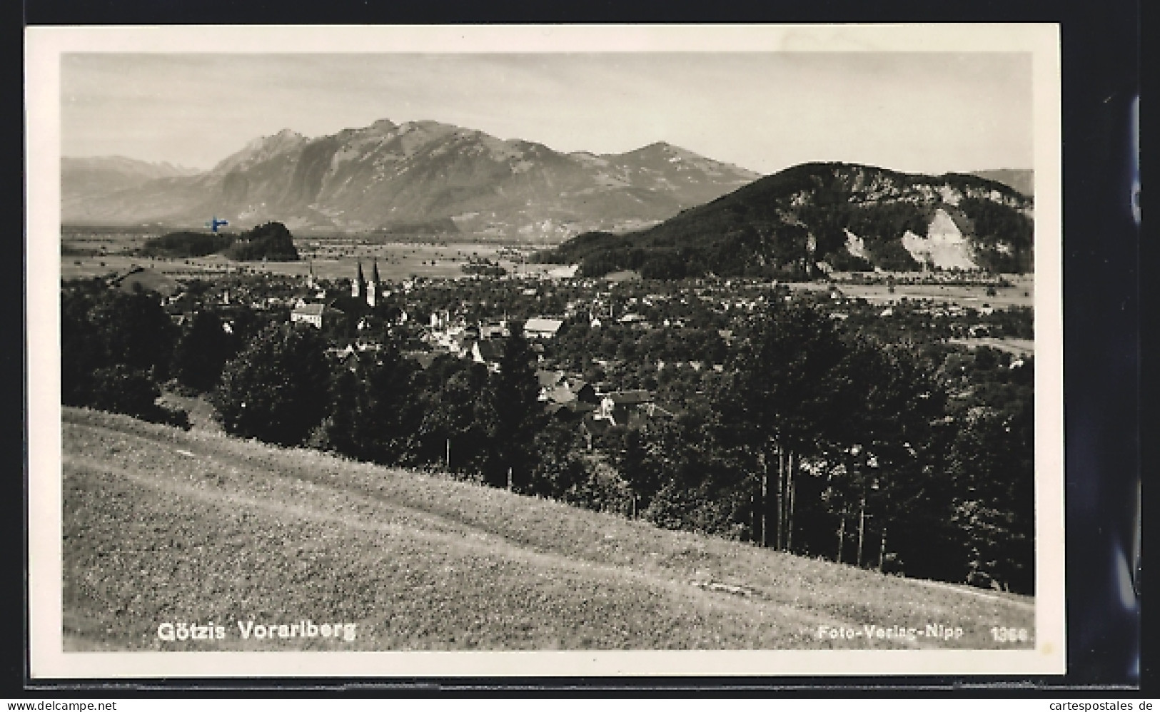 AK Götzis, Panoramablick Von Der Bergwiese Aus  - Autres & Non Classés
