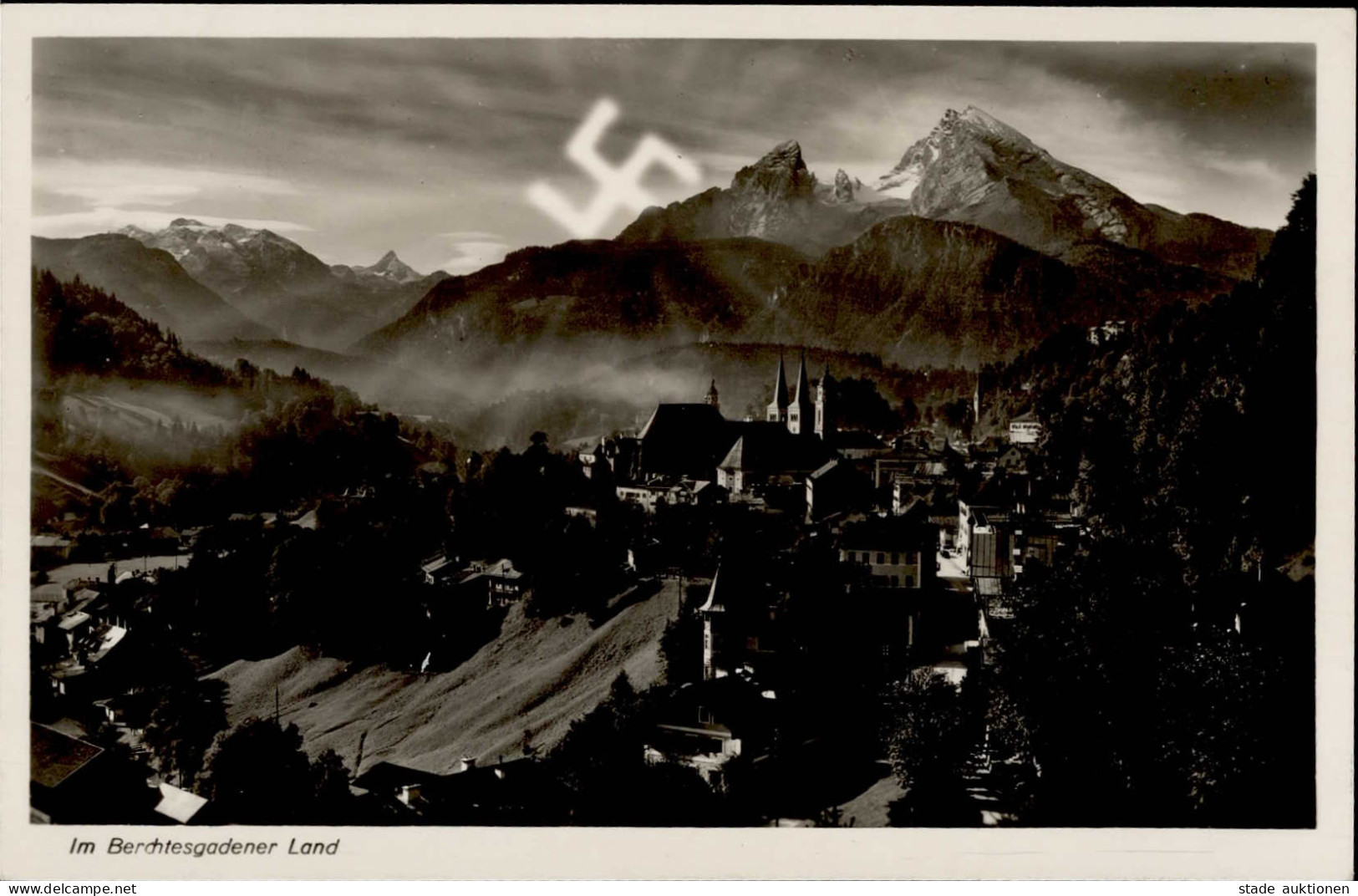 WK II Aufgehende Sonne Berchtesgaden I-II - Weltkrieg 1939-45