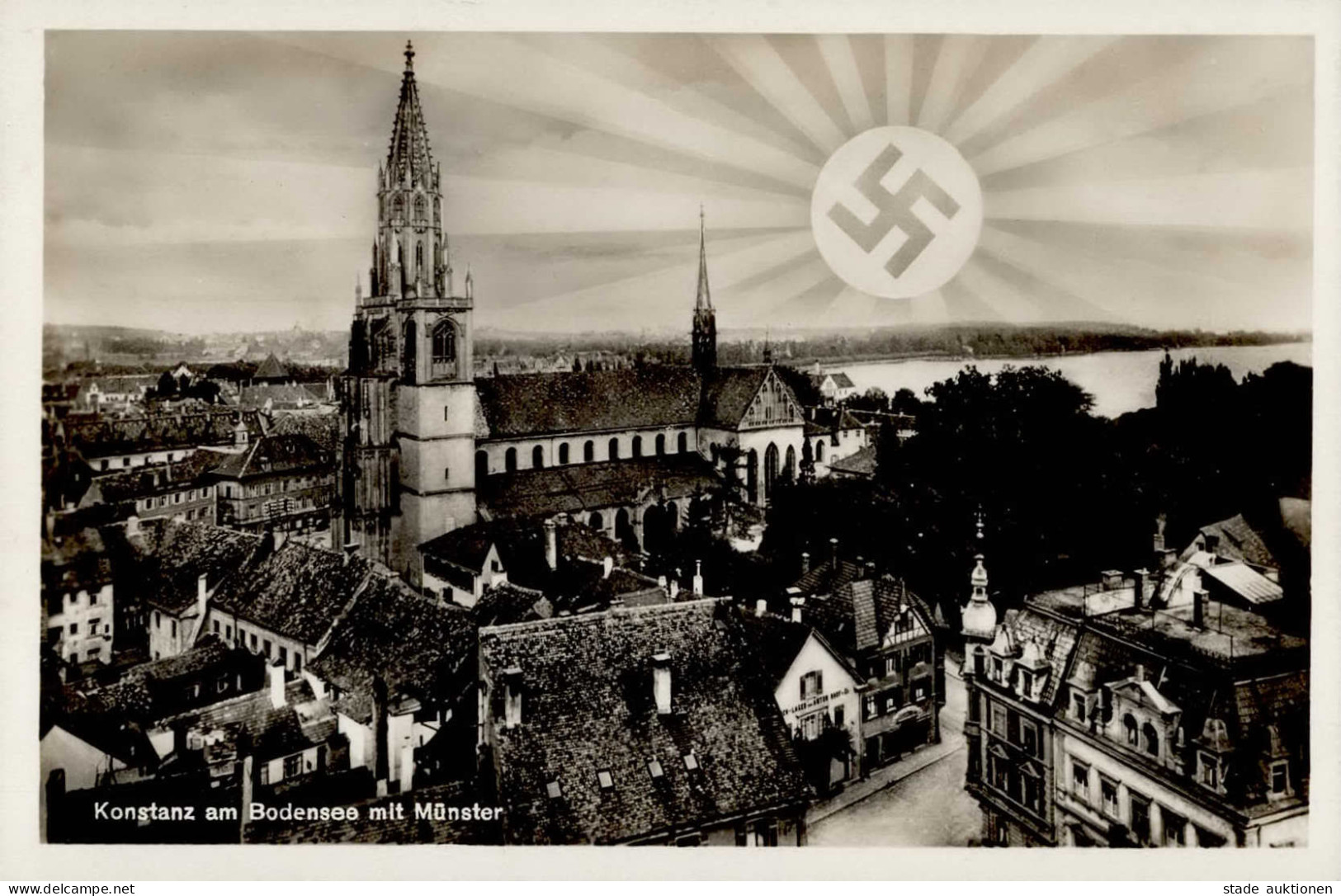 WK II Aufgehende Sonne Konstanz Am Bodensee Münster I-II - War 1939-45