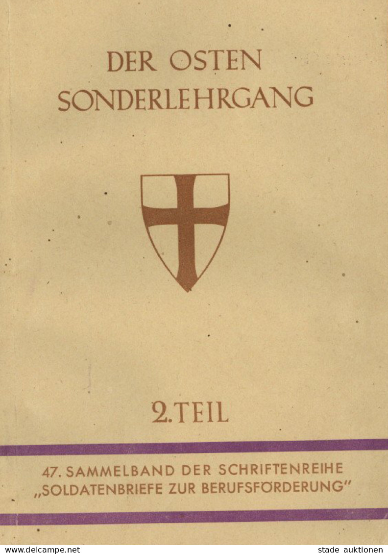 Buch WK II Der Osten Sonderlehrgang 2. Teil Sowjetrussland 1942, Verlag Hirt Breslau, 304 S. II - Weltkrieg 1939-45