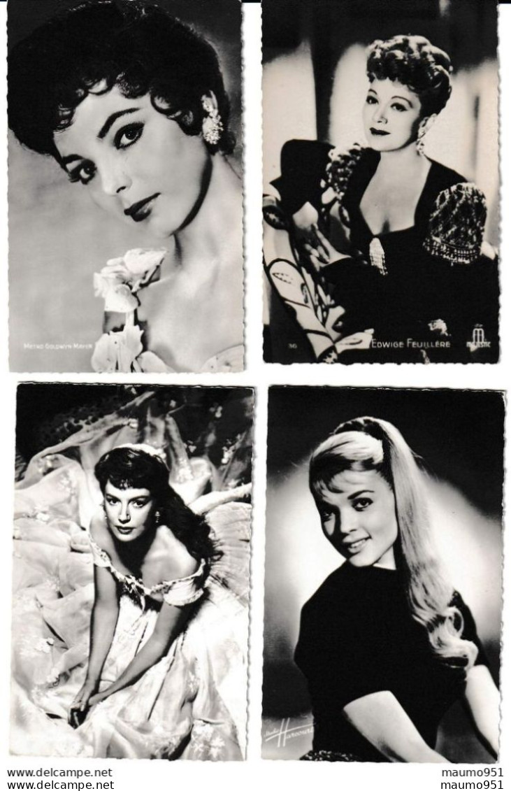 ACTEURS - ACTRICES - Lot De 4 Cartes N° 51 Bis - Artistes