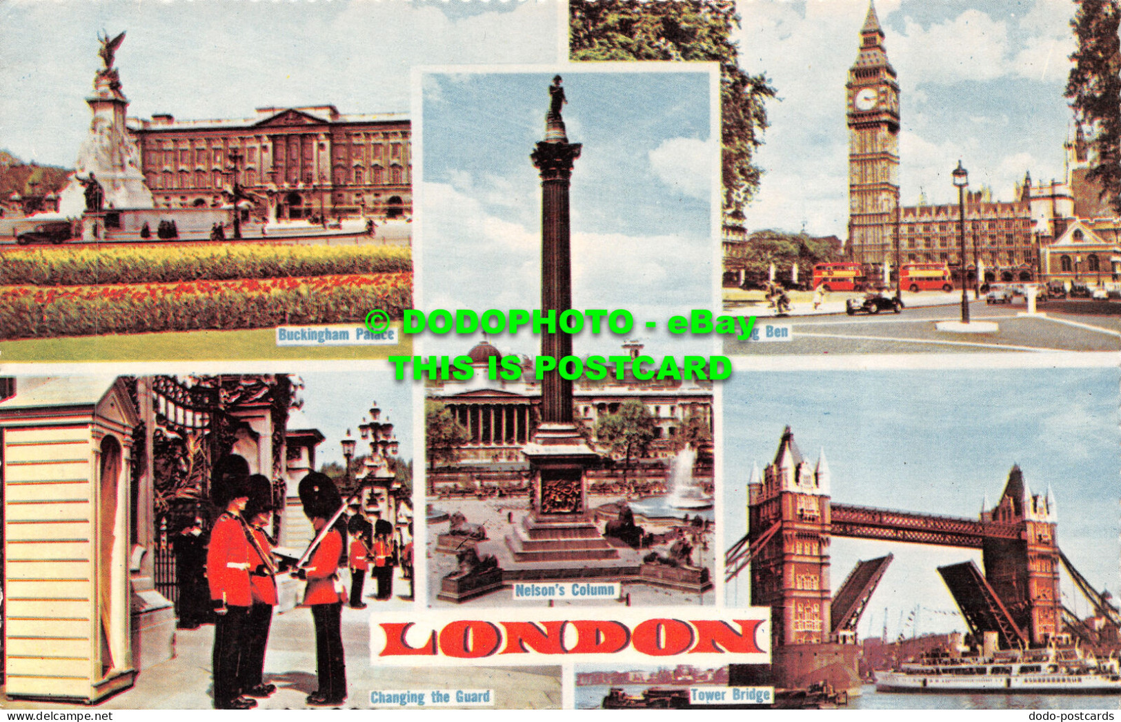 R504398 London. Natural Colour Series. The Photographic Greeting Card. 1961. Mul - Other & Unclassified