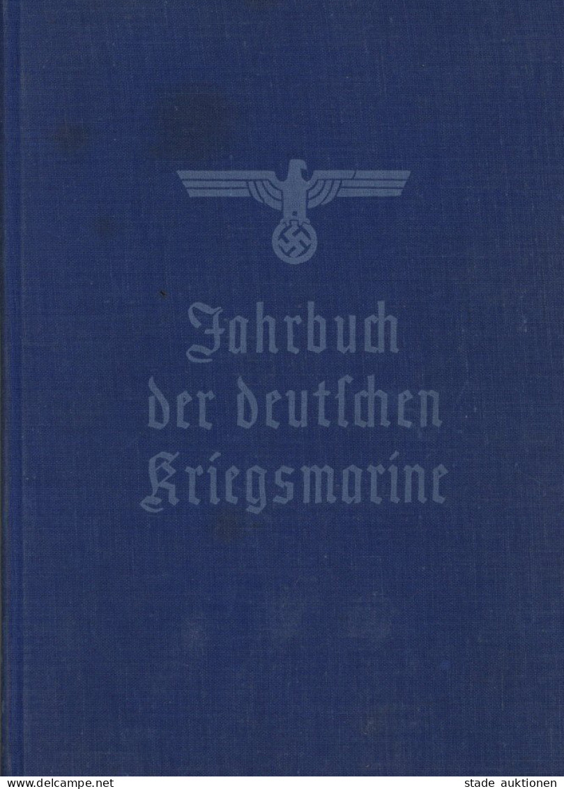 Buch WK II Jahrbuch Der Deutschen Kriegsmarine 1937 Hrsg. Von Konteradmiral Gadow Verlag Von Breitkopf U. Härtel Leipzig - Guerre 1939-45