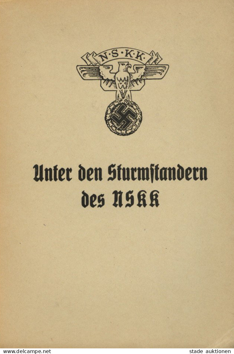 Buch WK II Unter Den Sturmstandern Des NSKK Hrsg. Gruppenführer Oppermann 1936 Zentralverlag Der NSDAP Franz Eher Nachf. - Weltkrieg 1939-45