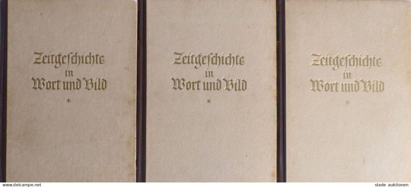 Buch WK II Zeitgeschichte In Wort Und Bild Kultur U. Aufbauverlag Oldenburg 3 Bände, Viele Abbildungen - Weltkrieg 1939-45