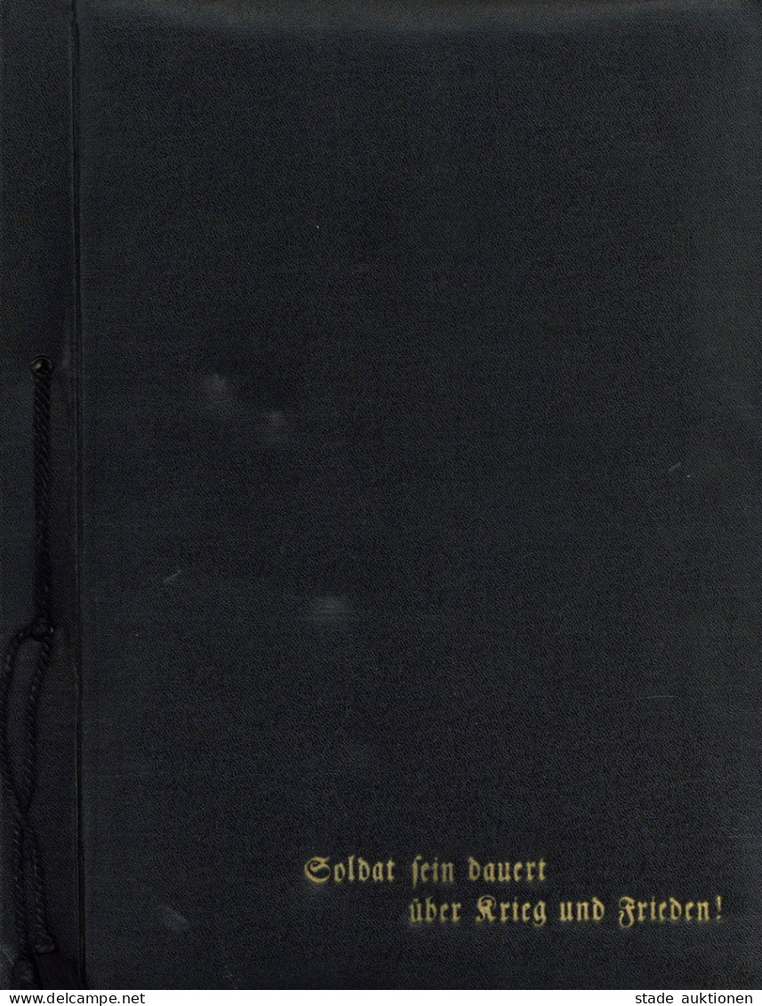 Buch WK II Ehrenbuch Für Treue Dienste Eines Soldaten Ca. 1940, Soldat Sein Dauert über Krieg Und Frieden,  Seltene Und  - Weltkrieg 1939-45