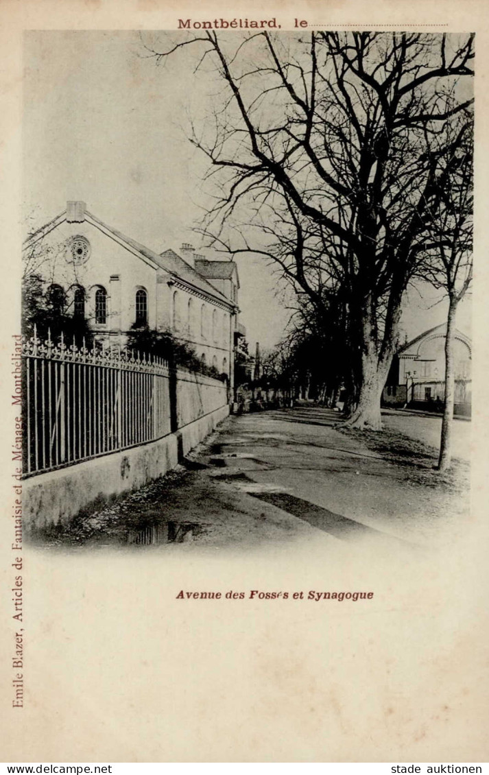 Synagoge Montbeliard I-II Synagogue - War 1939-45