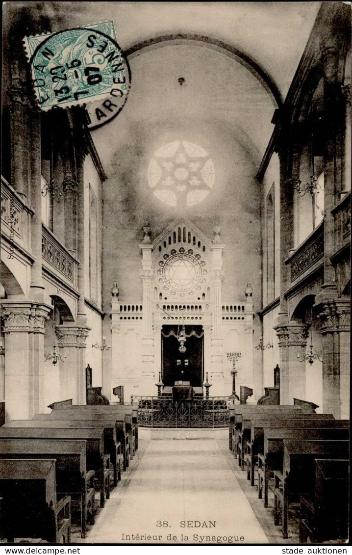 Synagoge Sedan Innenansicht I-II Synagogue - Weltkrieg 1939-45