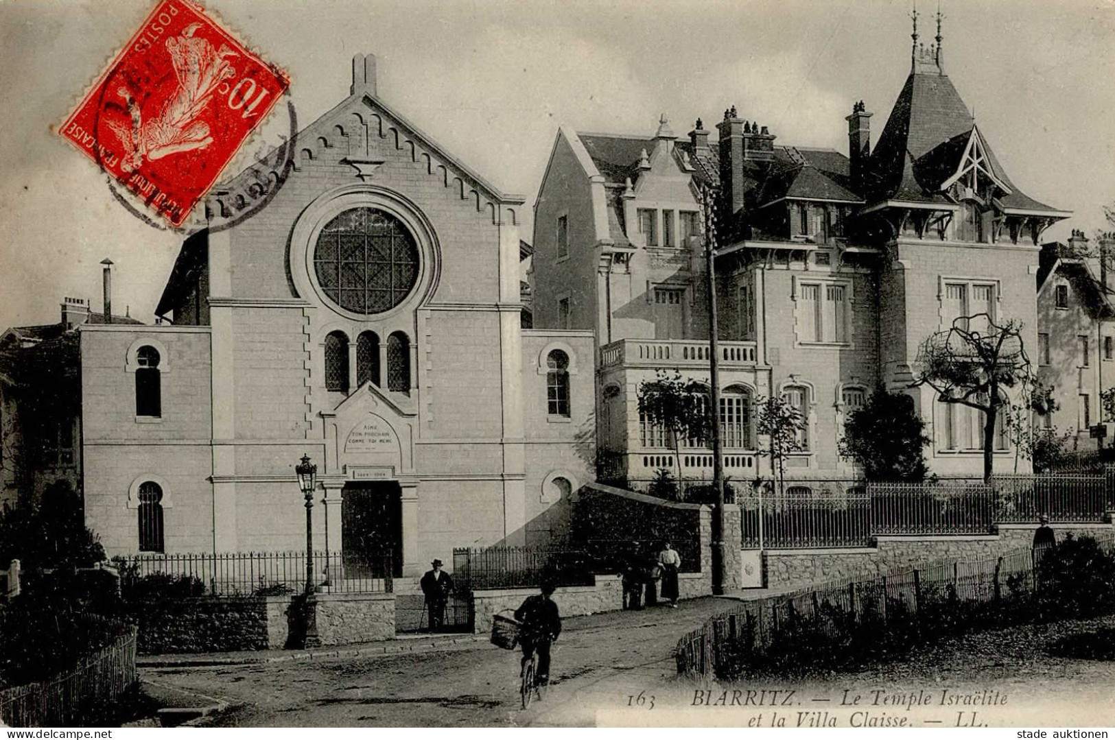 Synagoge Biarritz I-II Synagogue - War 1939-45
