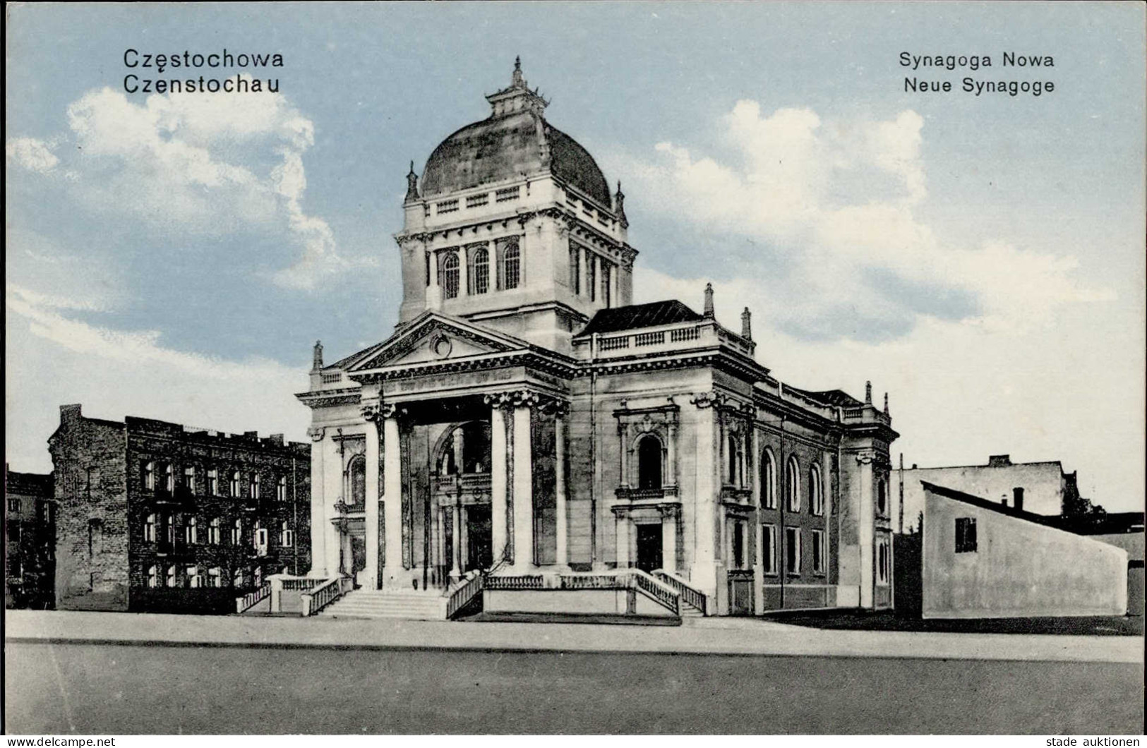 Synagoge Czestochau I-II Synagogue - Weltkrieg 1939-45