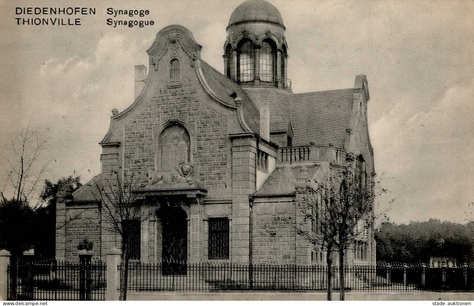Synagoge Diedenhofen I-II Synagogue - War 1939-45