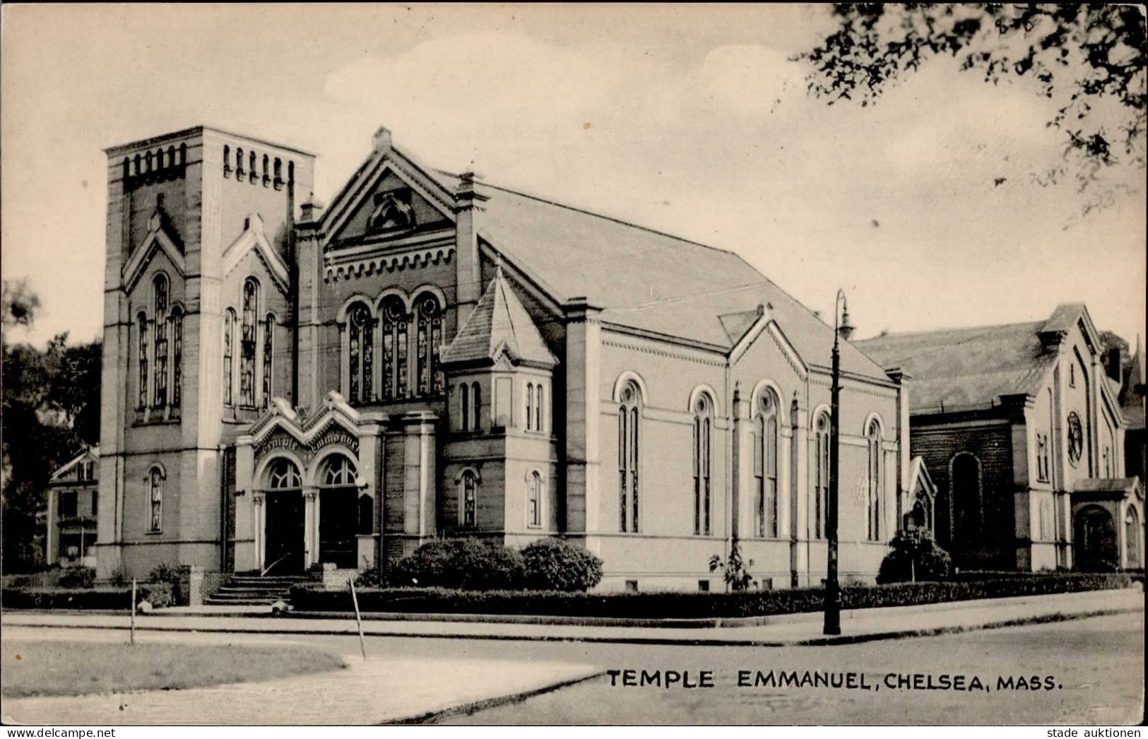 Synagoge Emmanuel Chelsea Mass. I-II Synagogue - Weltkrieg 1939-45