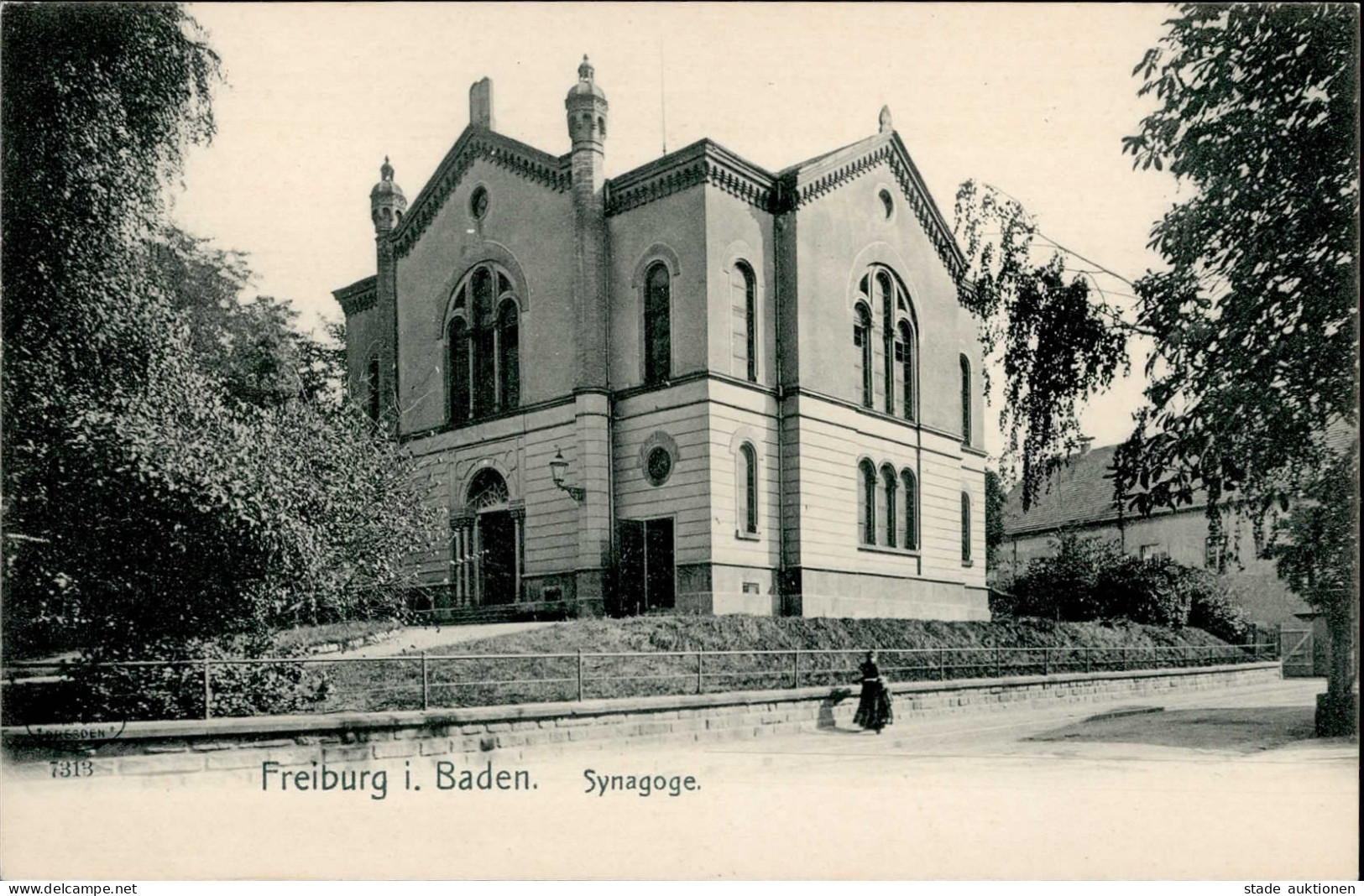 Synagoge Freiburg Im Breisgau I-II Synagogue - Weltkrieg 1939-45