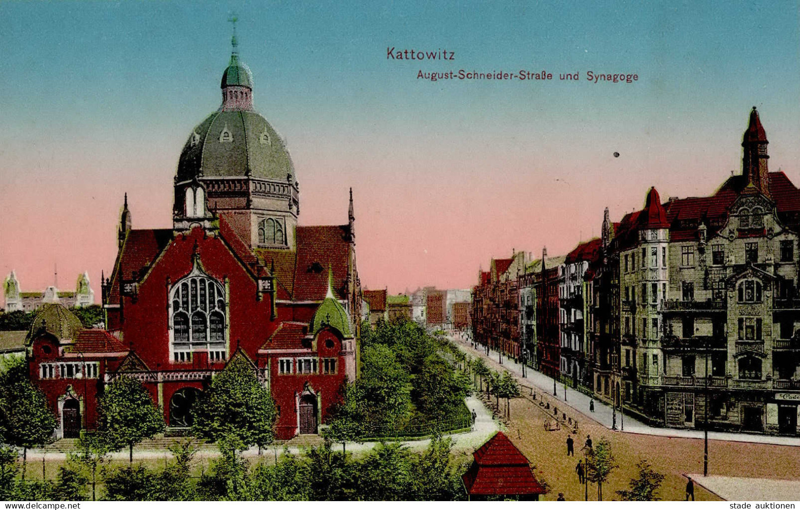 Synagoge Kattowitz I-II Synagogue - Guerre 1939-45