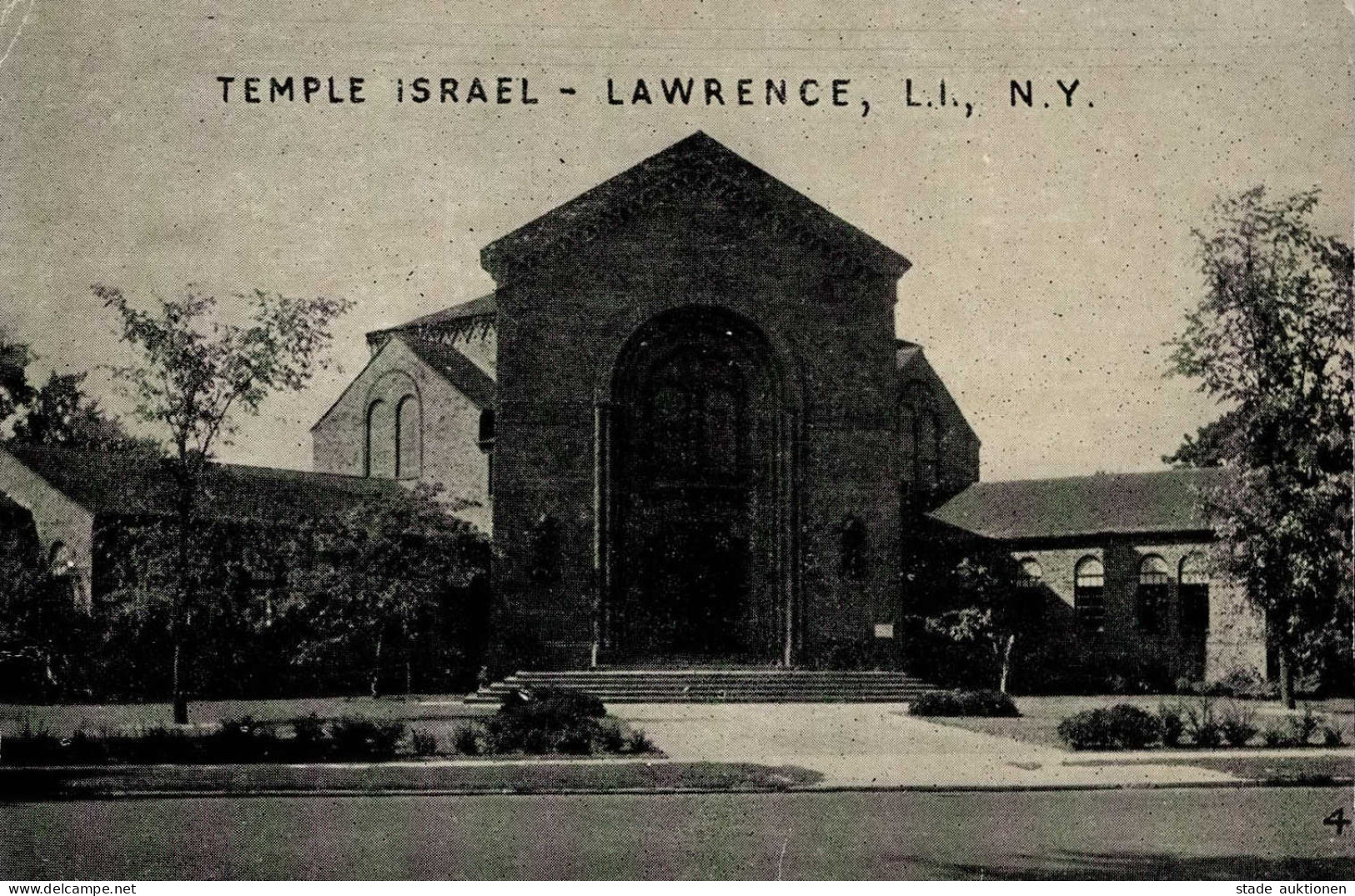 Synagoge Lawrence New York I-II Synagogue - Weltkrieg 1939-45