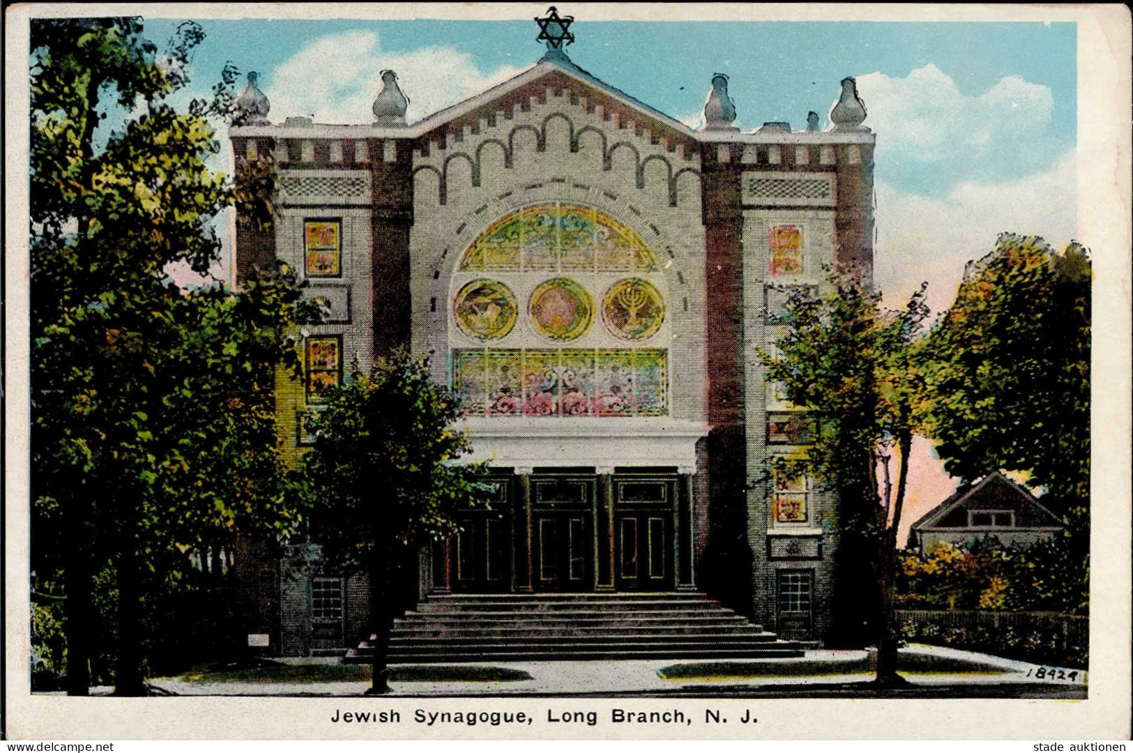 Synagoge Long Branch New Jersey I-II Synagogue - Weltkrieg 1939-45