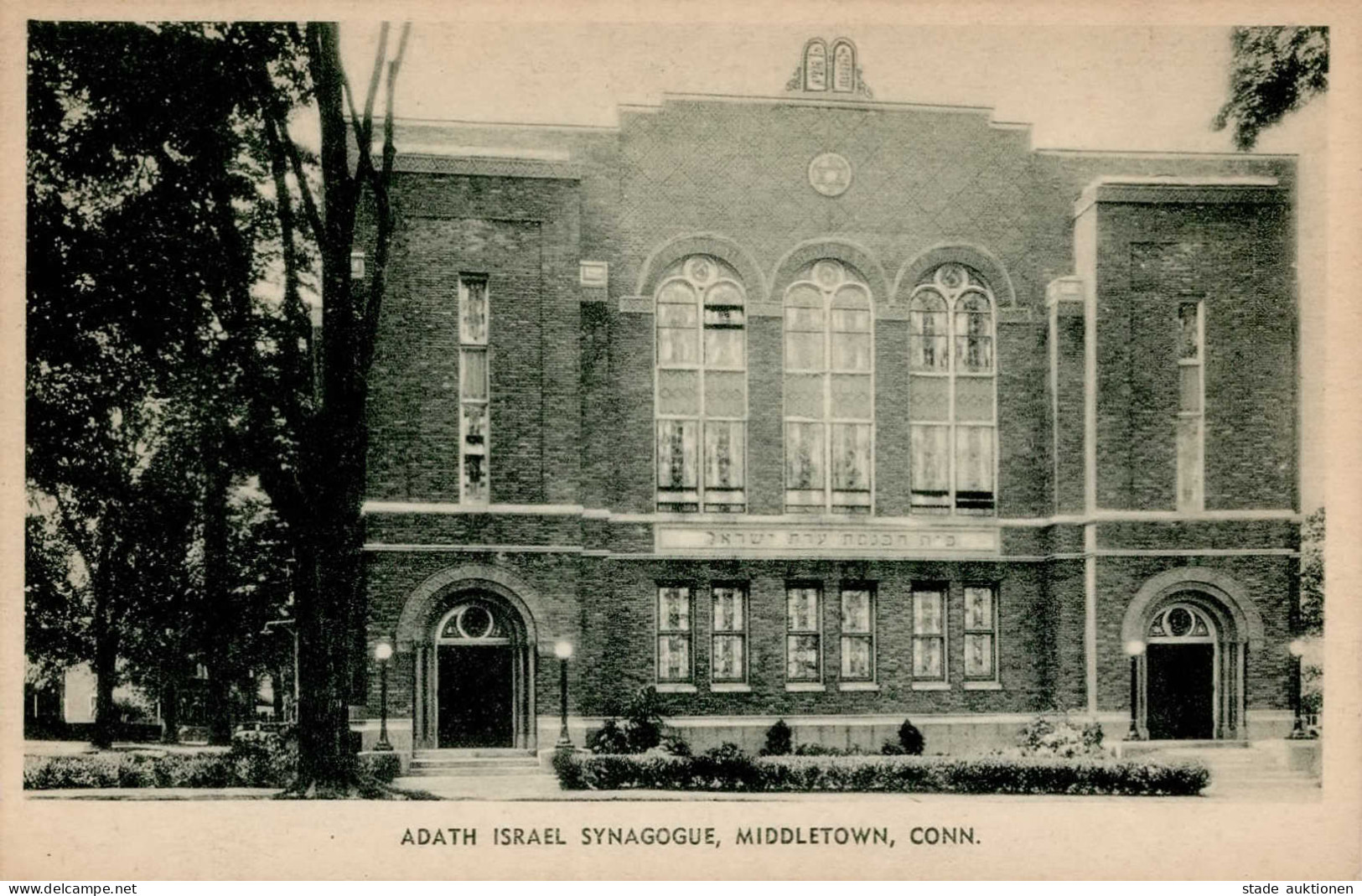 Synagoge Middletown Conn. I-II Synagogue - Weltkrieg 1939-45