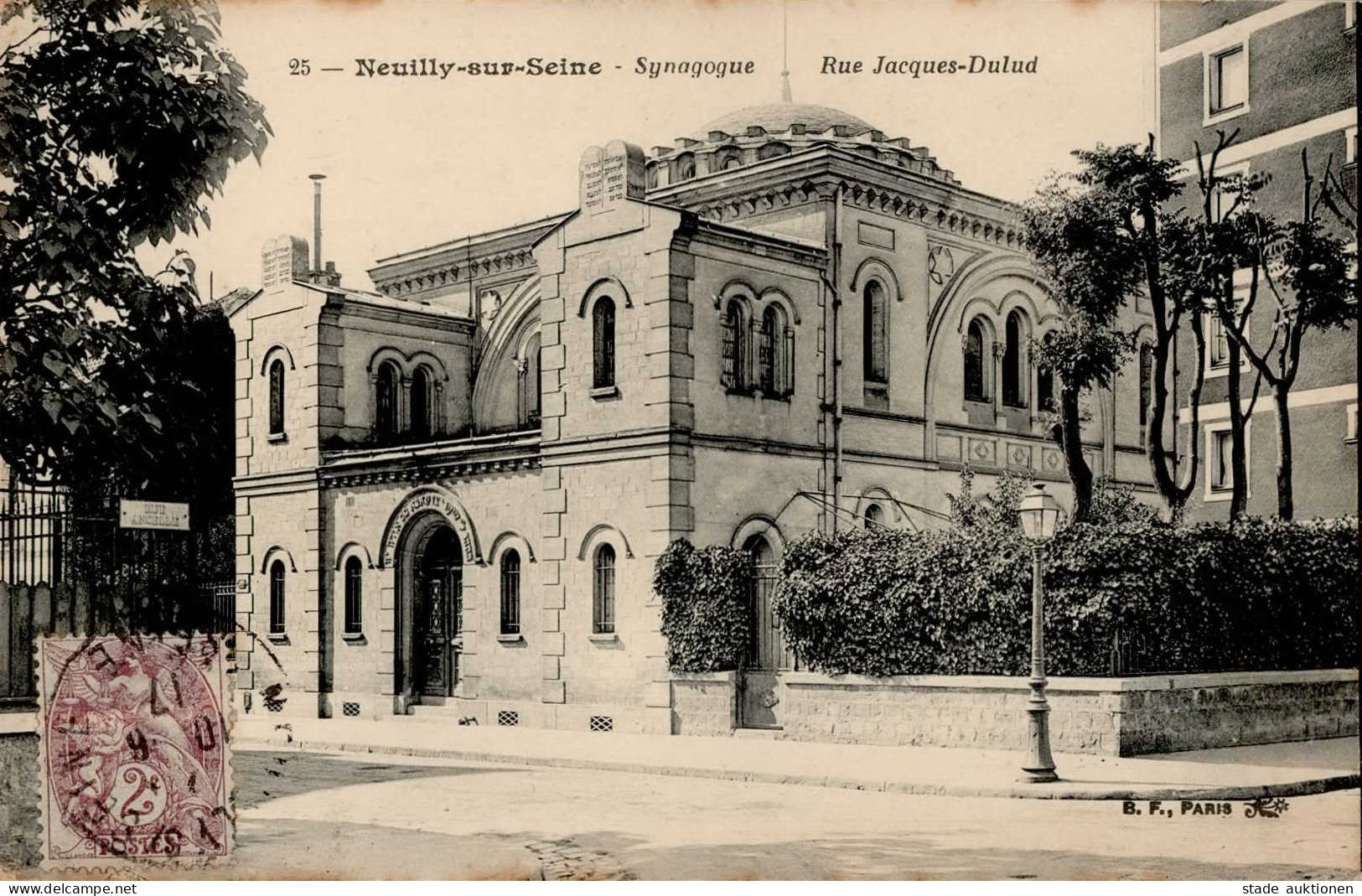 Synagoge Neuilly-sur-Seine I-II Synagogue - Guerre 1939-45