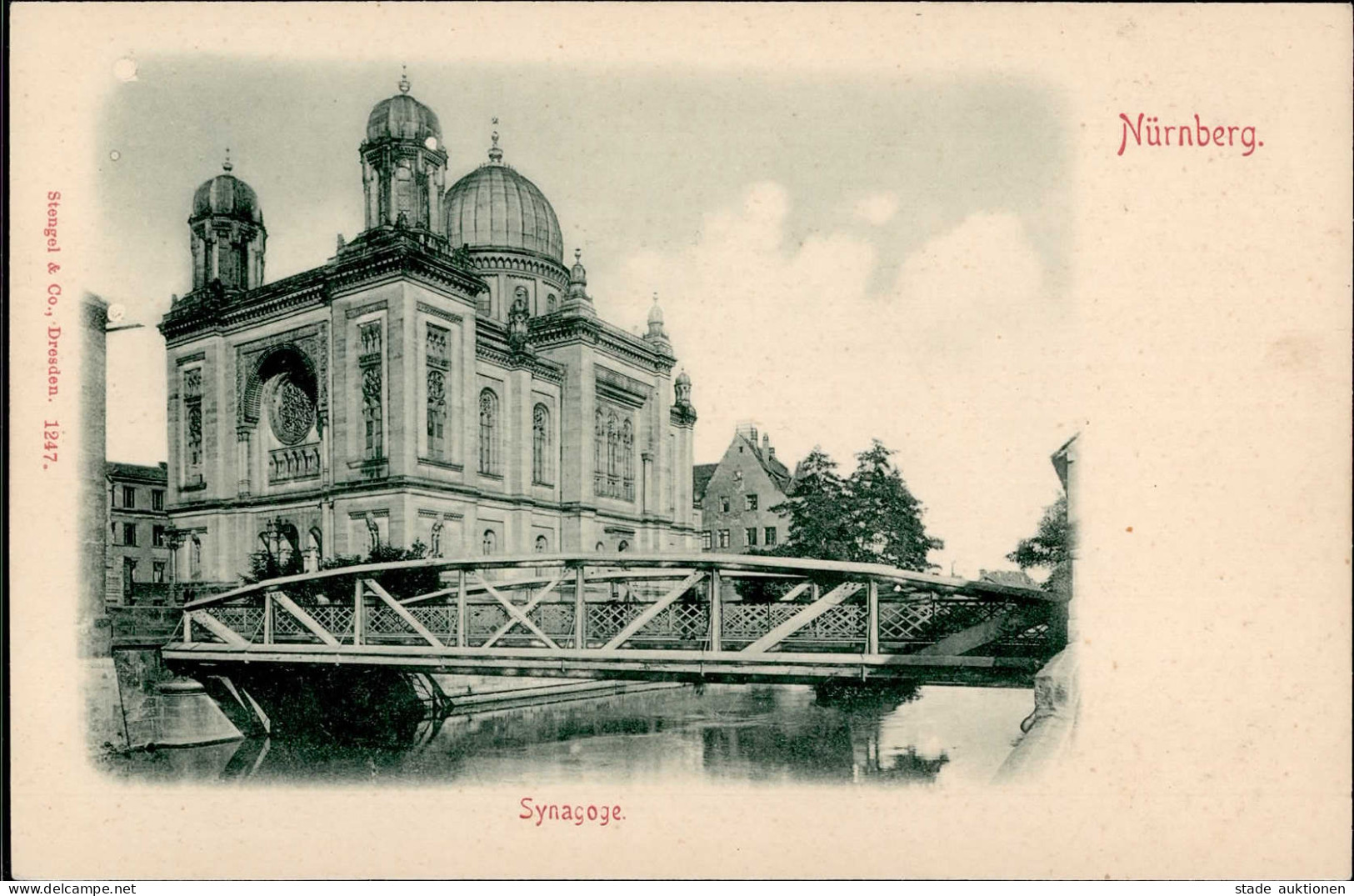 Synagoge Nürnberg I-II Synagogue - Oorlog 1939-45