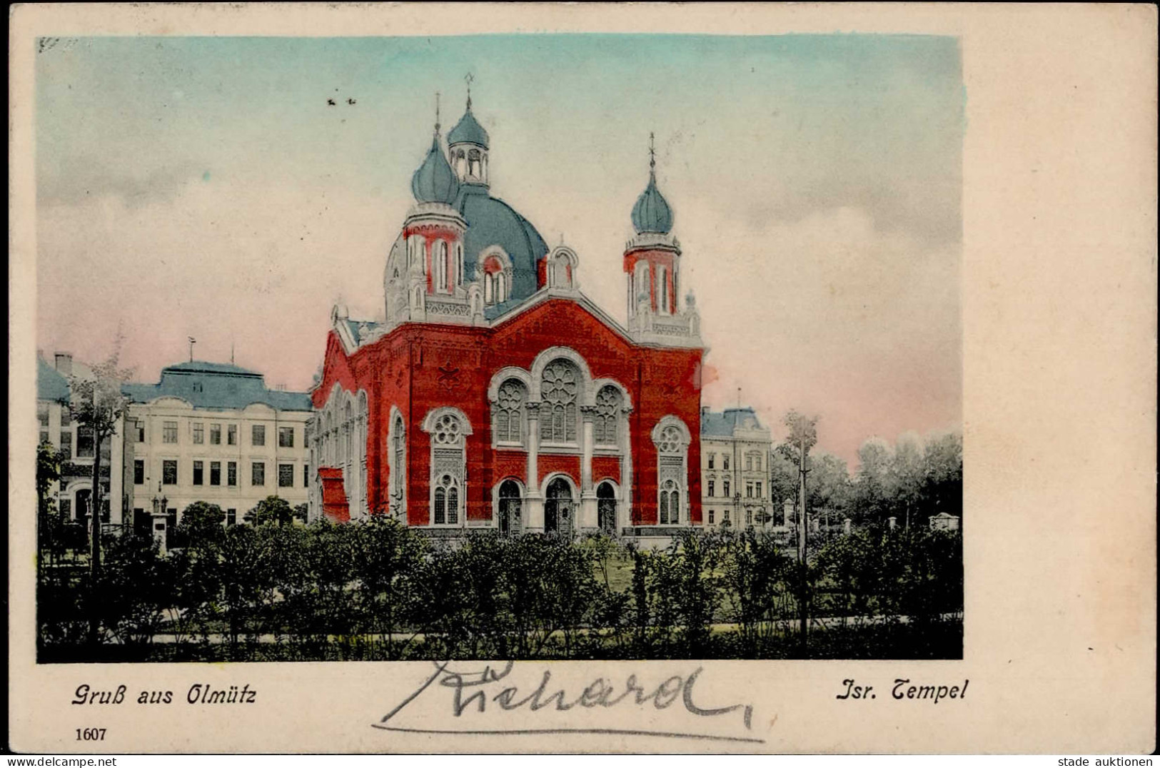 Synagoge Olmütz I-II Synagogue - War 1939-45