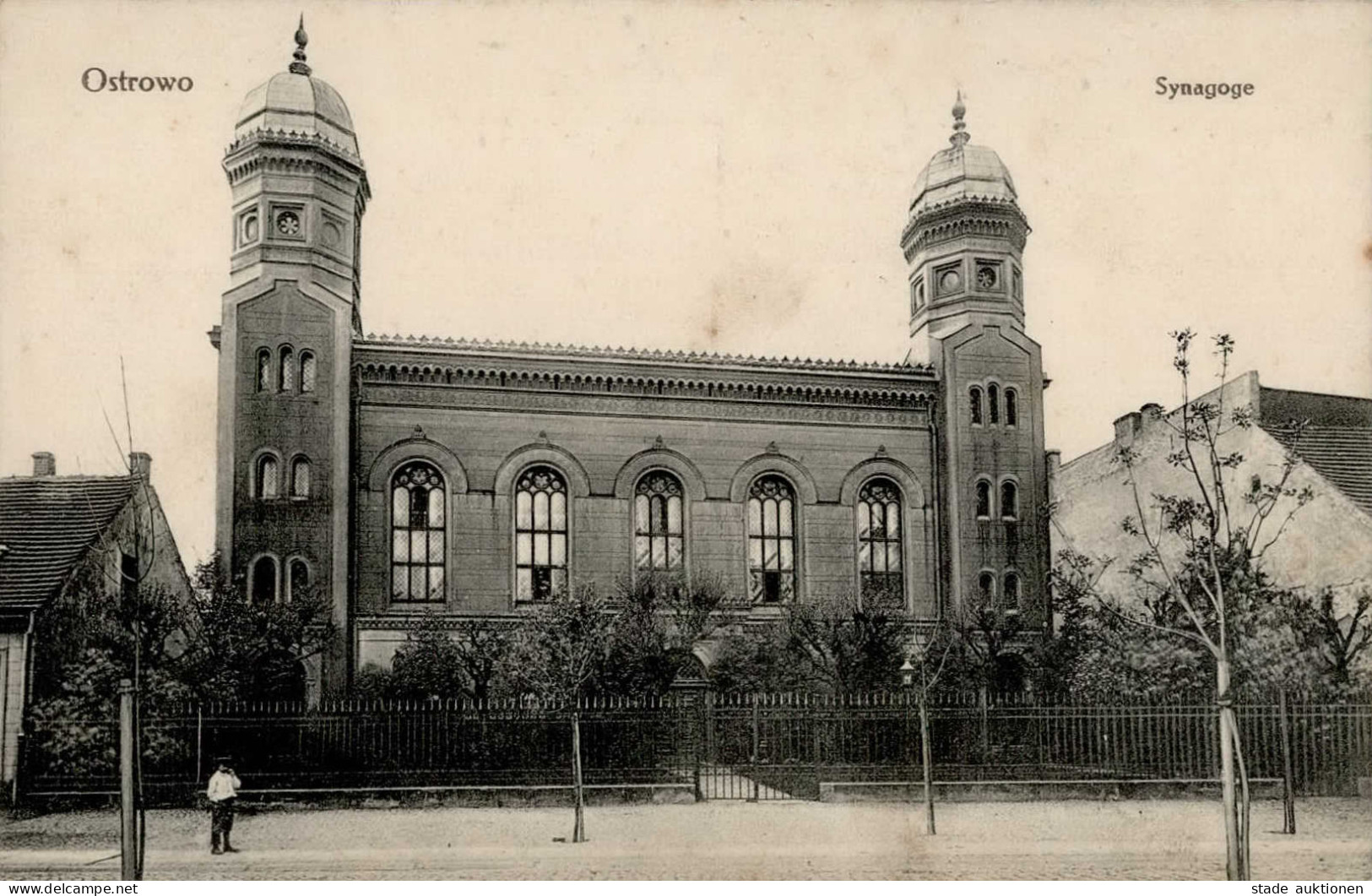 Synagoge Ostrowo I-II Synagogue - Oorlog 1939-45