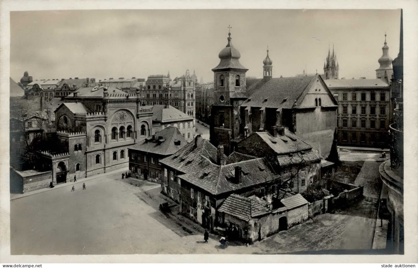 Synagoge Prag Tschechien I-II Synagogue - War 1939-45