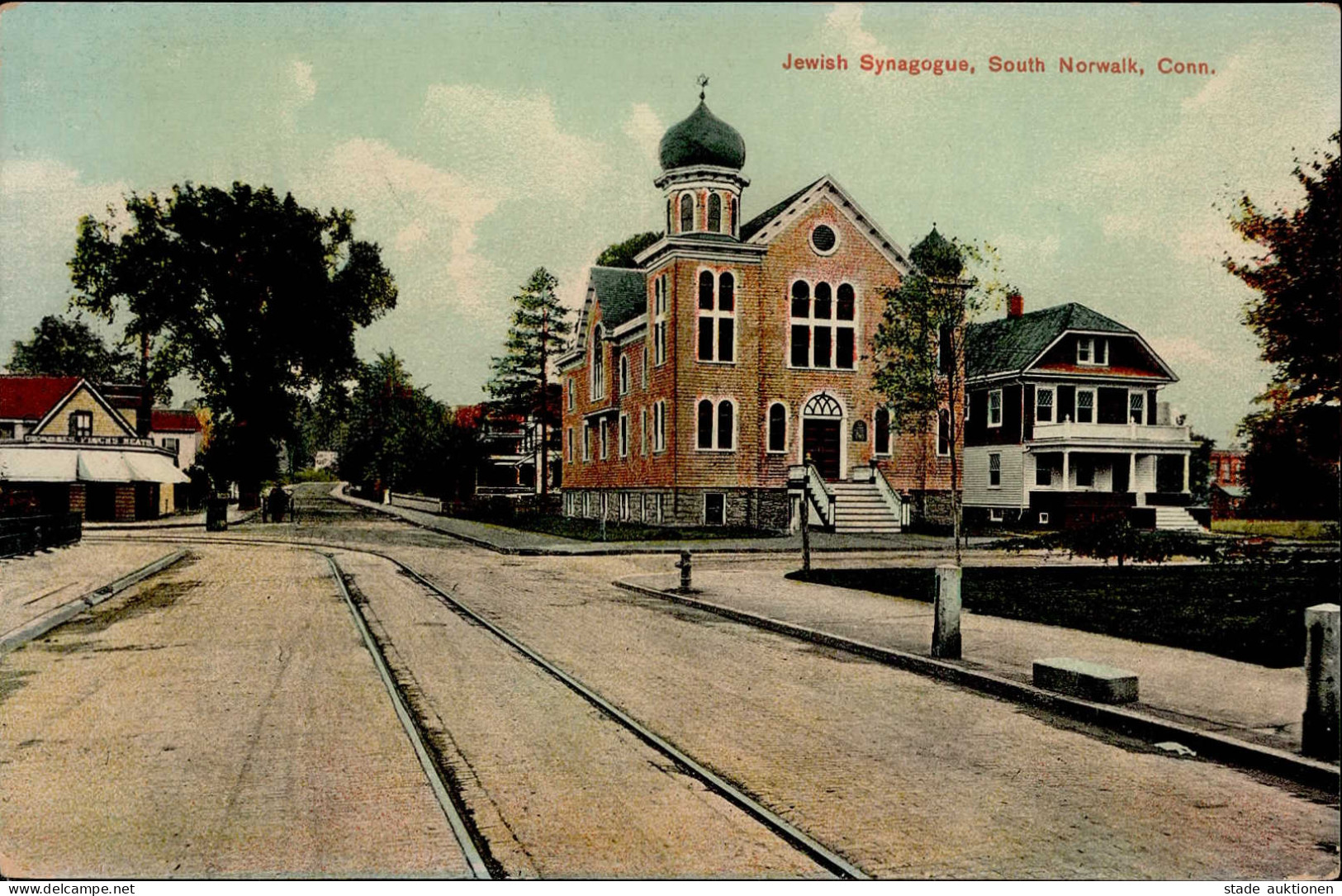 Synagoge South Norwalk Conn. I-II (Ecken Gestoßen) Synagogue - Oorlog 1939-45