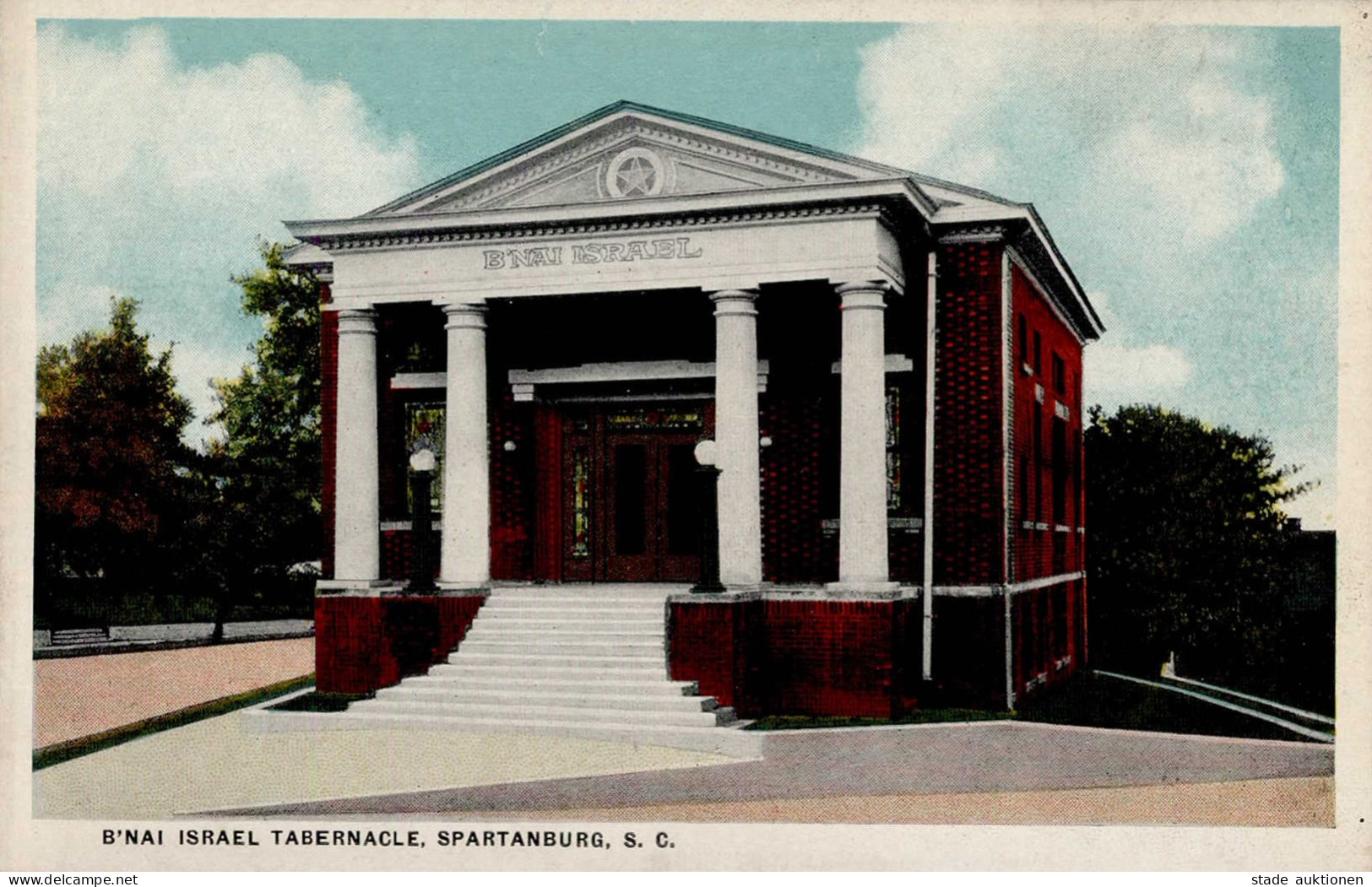 Synagoge Spartanburg S.C. I-II Synagogue - Weltkrieg 1939-45
