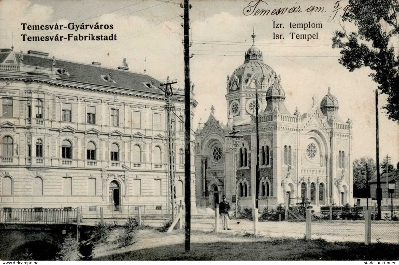 Synagoge Temesvar I-II (Stauchung) Synagogue - War 1939-45