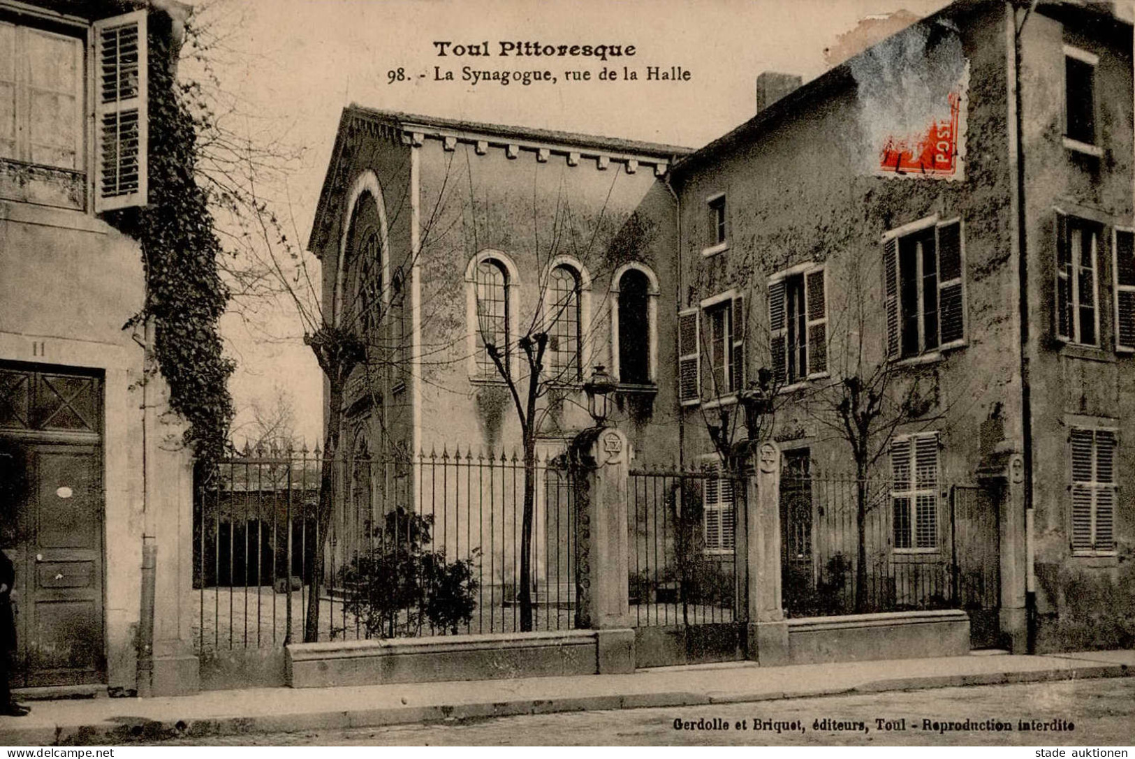 Synagoge Toul I-II Synagogue - War 1939-45